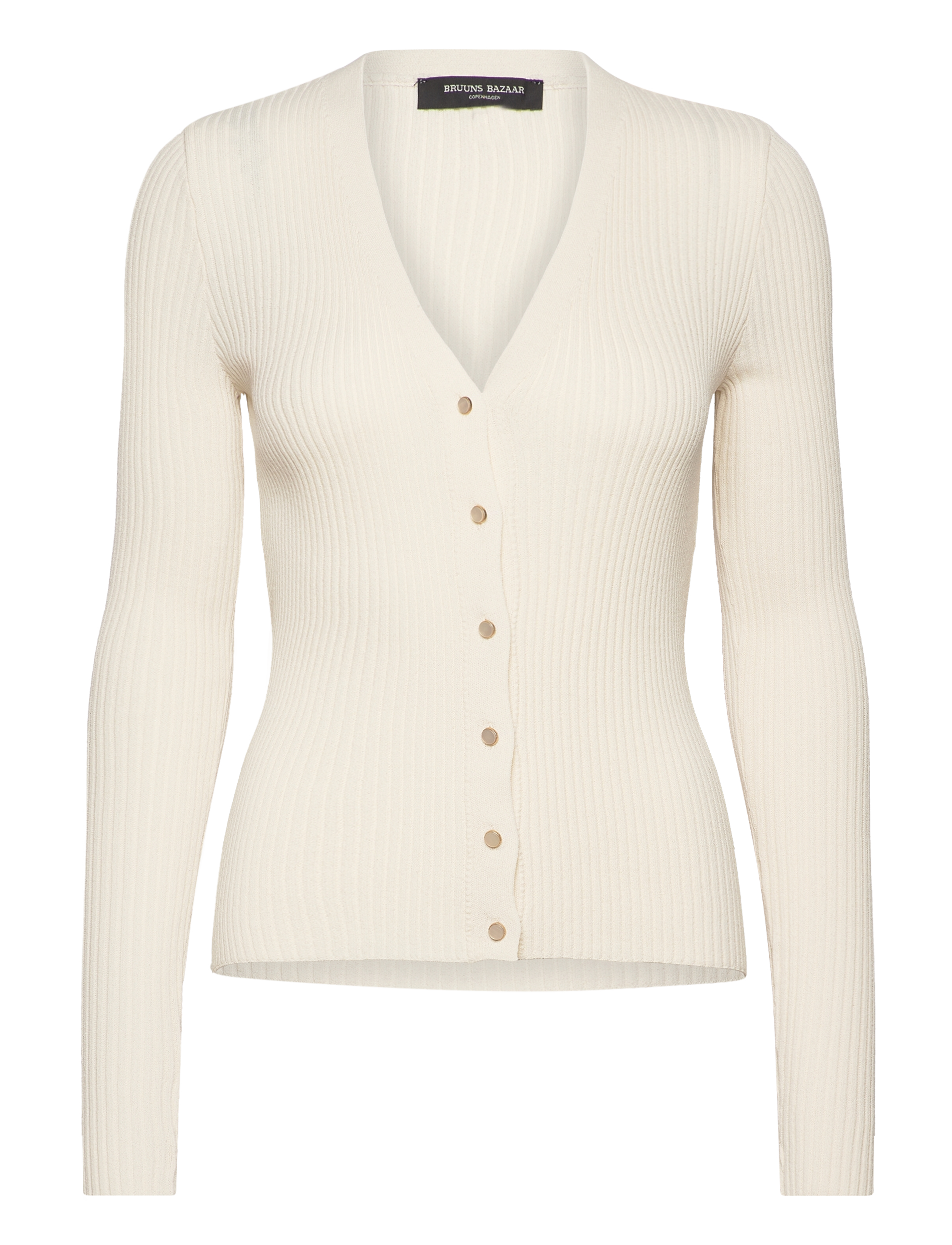 Bruuns Bazaar - GallberryBBCarica knit cardigan - white cream - 1