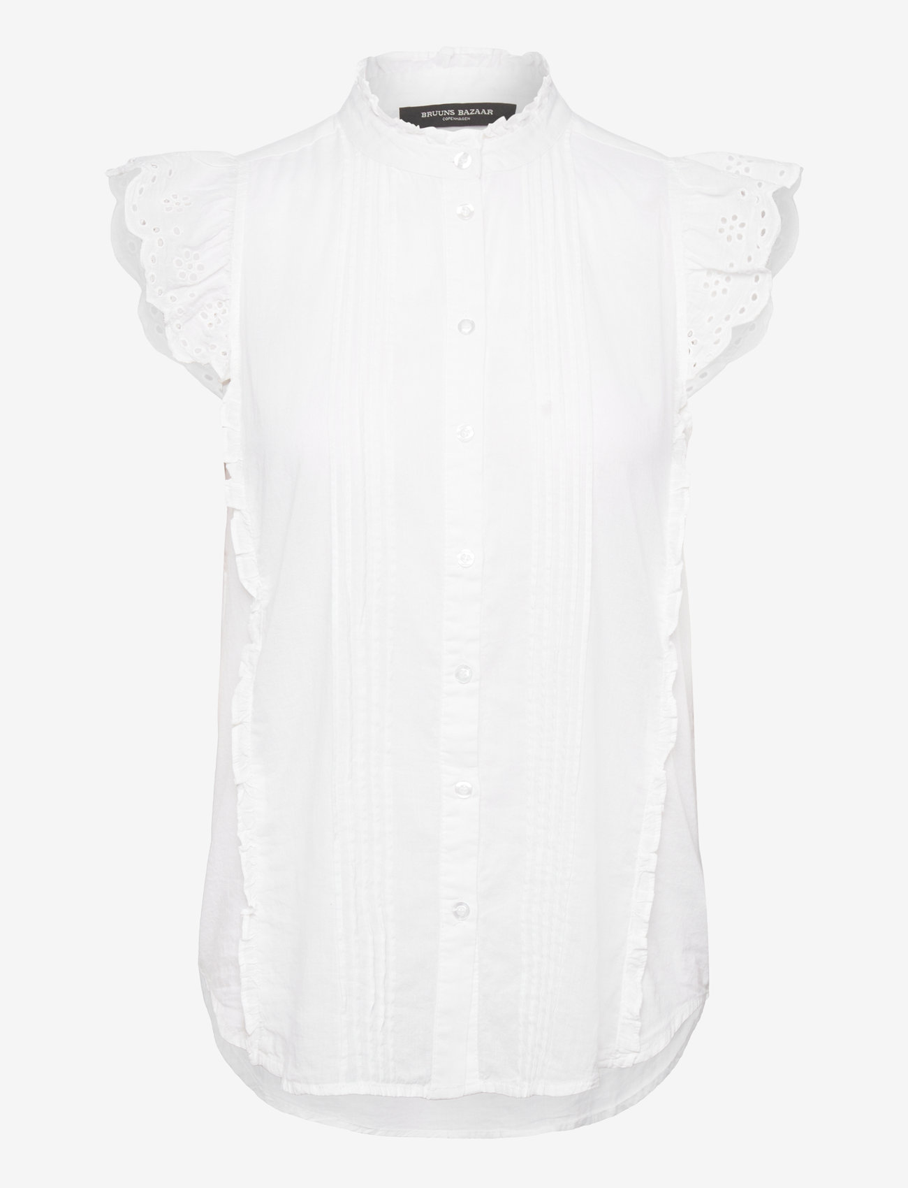 Bruuns Bazaar - CarpinusBBPleat shirt - white - 0