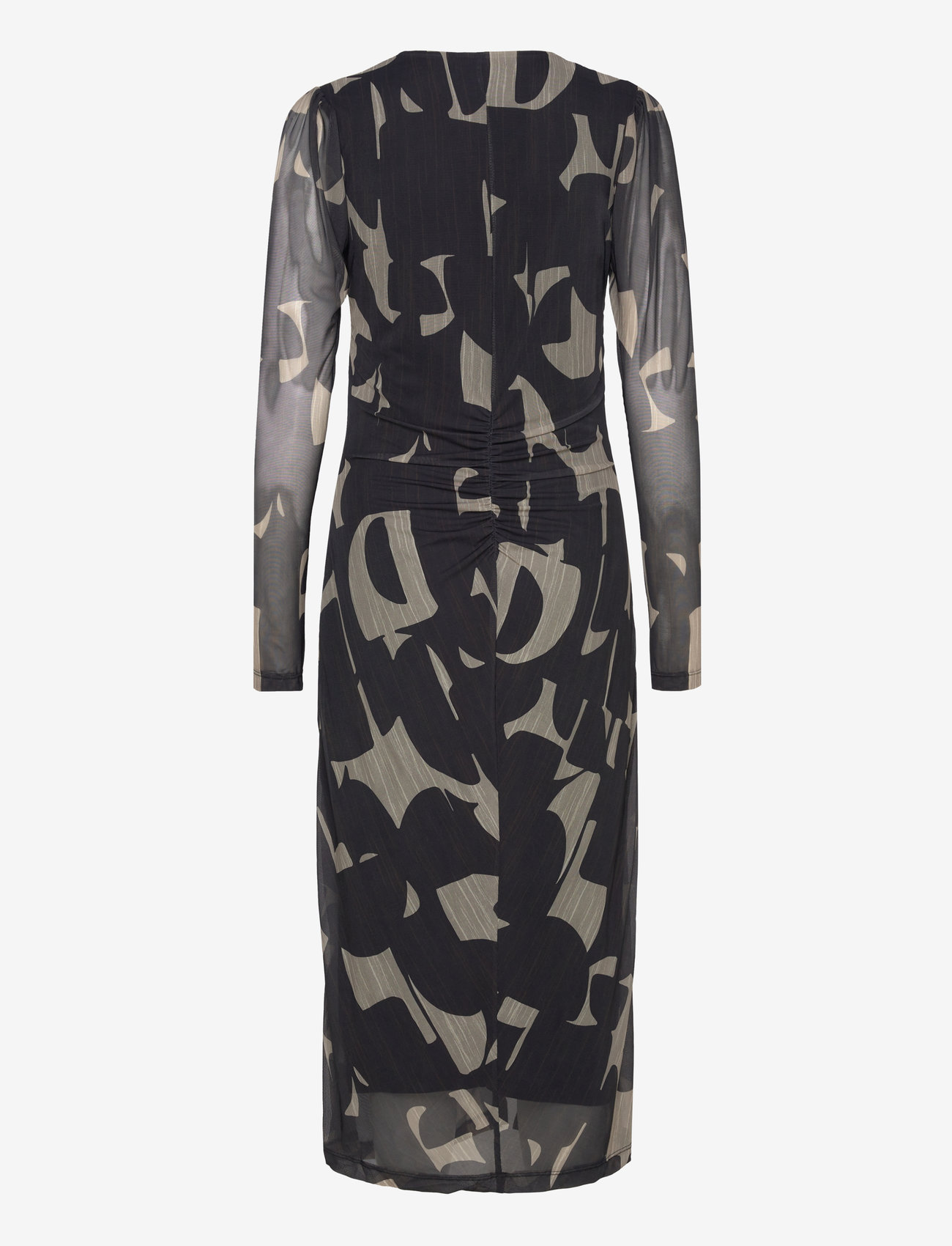 Bruuns Bazaar - PhloxBBNanah dress - midikleider - black/sand print - 1