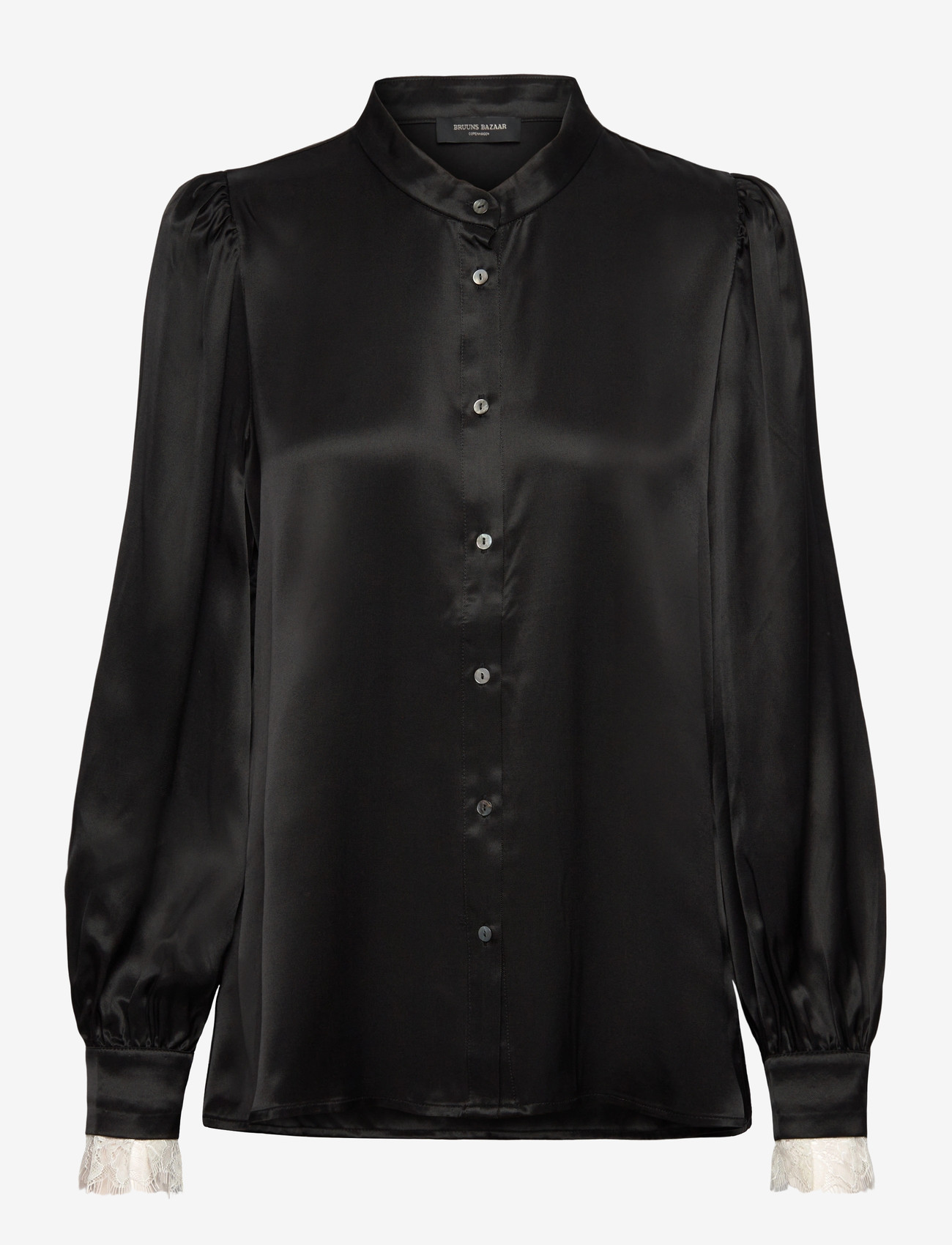 Bruuns Bazaar - BerriesBBDura shirt - marškiniai ilgomis rankovėmis - black - 0