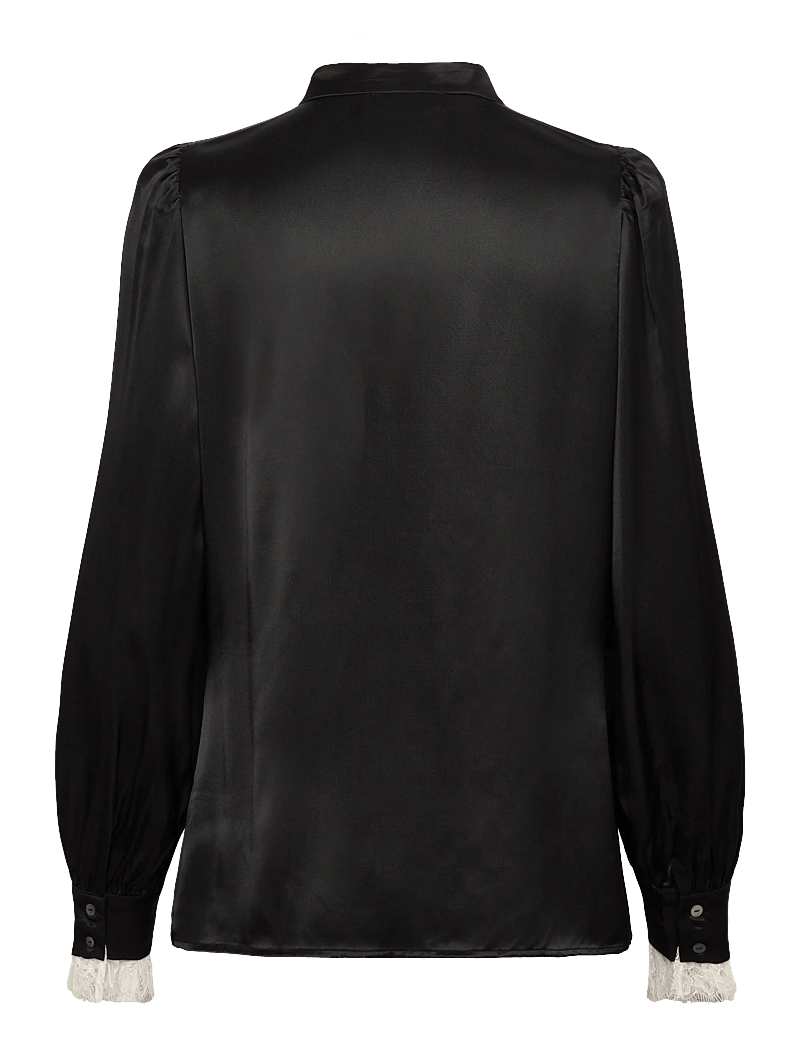 Bruuns Bazaar - BerriesBBDura shirt - marškiniai ilgomis rankovėmis - black - 1