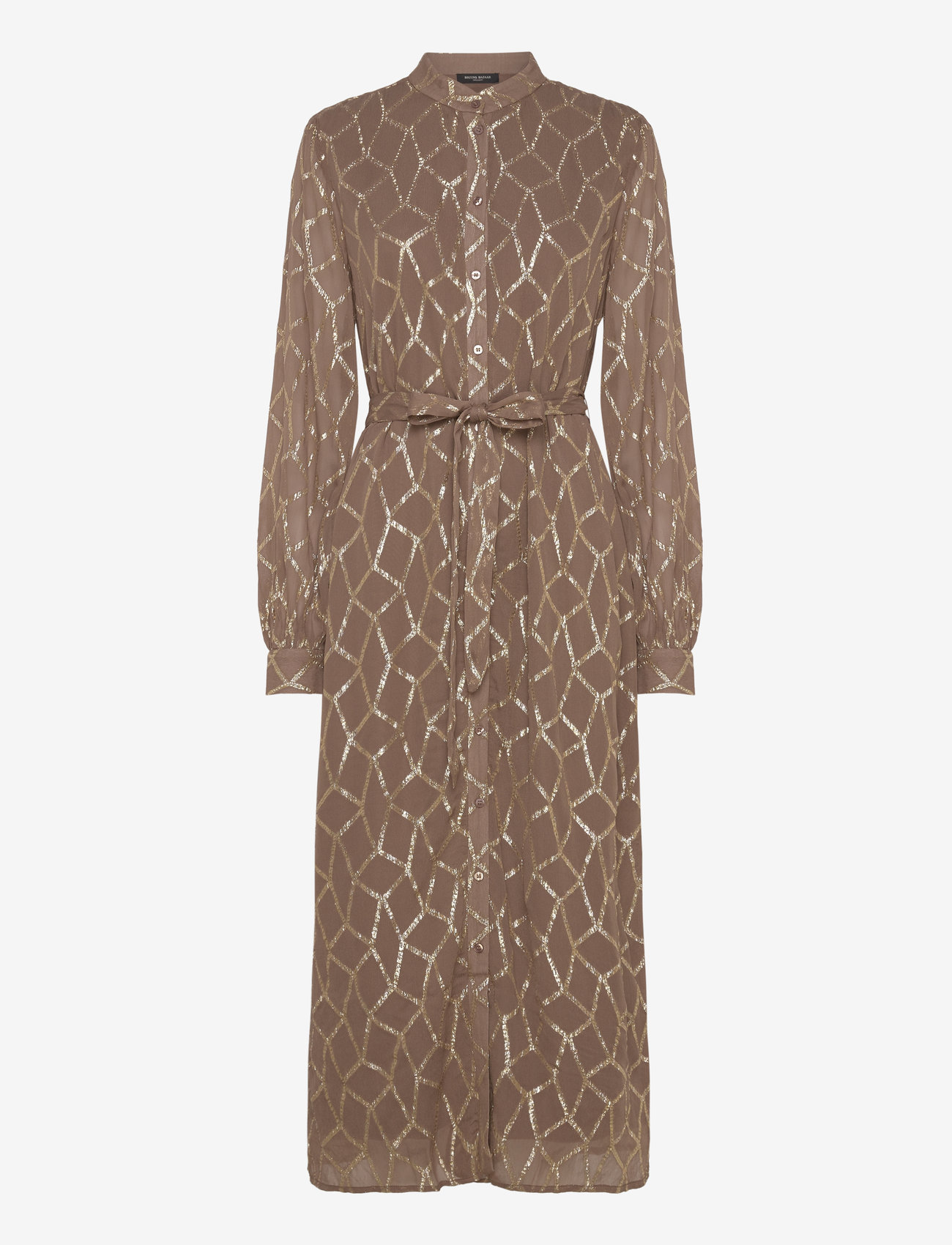 Bruuns Bazaar - ScomeBBLuccas dress - shitake - 1