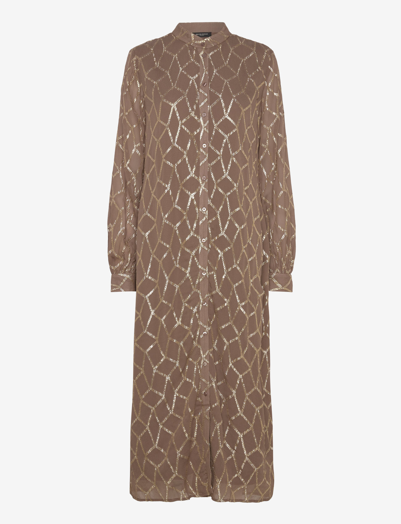 Bruuns Bazaar - ScomeBBLuccas dress - shitake - 5