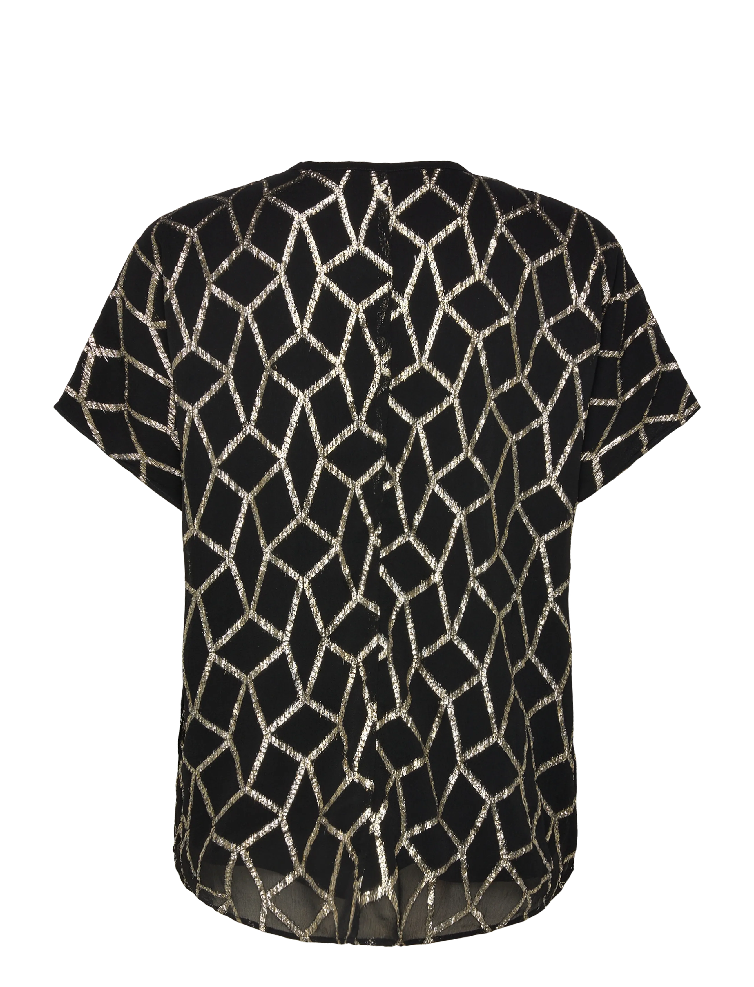 Bruuns Bazaar - ScomeBBPhinas blouse - kortærmede bluser - black - 1
