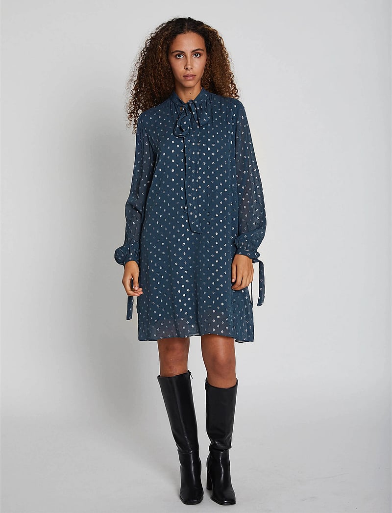 Bruuns Bazaar - DietesBBAuriels dress - festkjoler - indian teal - 0