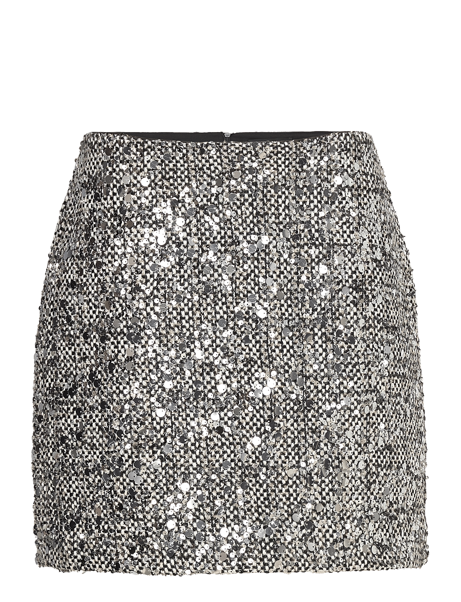 Bruuns Bazaar - FrangiBBSanna skirt - paljettskjørt - black/white - 1