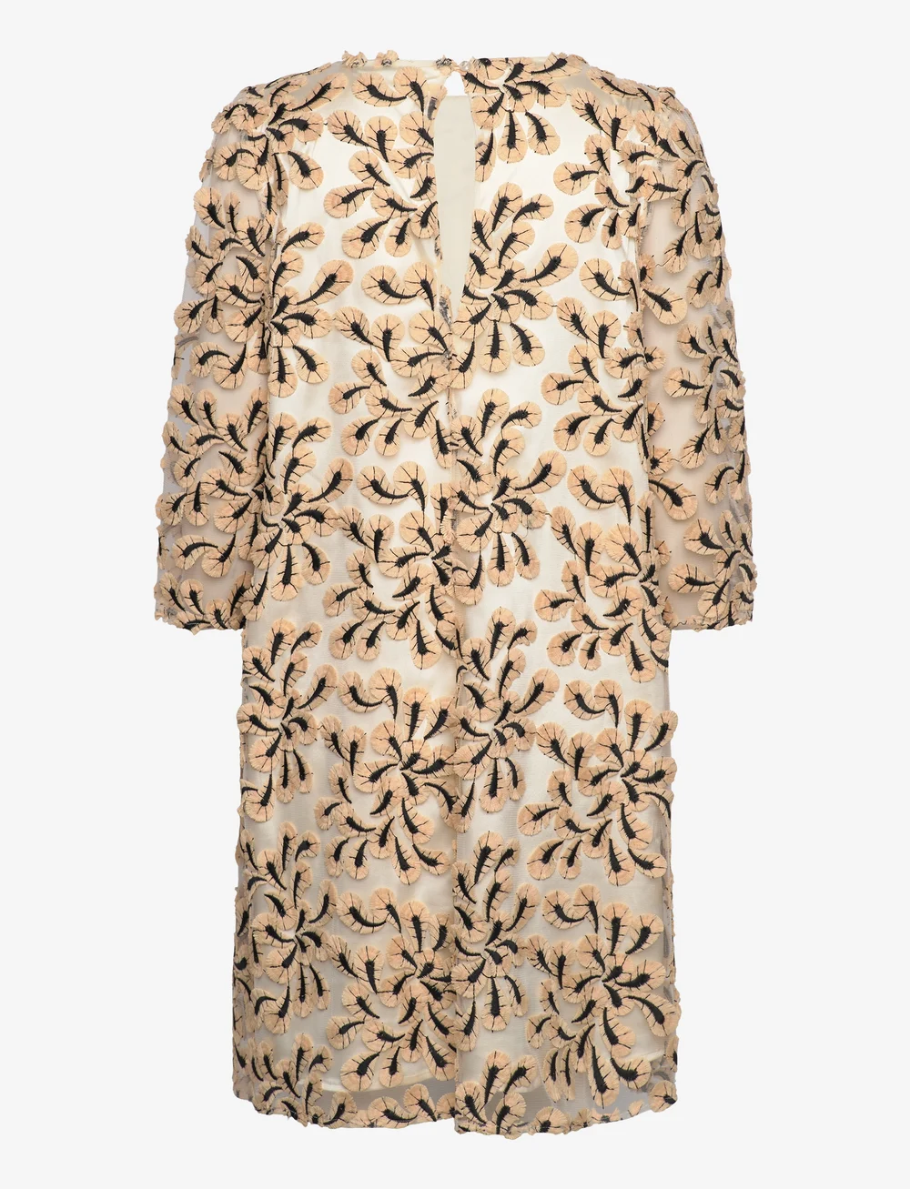 Bruuns Bazaar - BouvardiaBBChista dress - party dresses - peach feather - 1