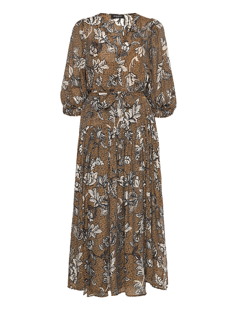 Bruuns Bazaar - DuscleBBHanie dress - suvekleidid - brown flower print - 1
