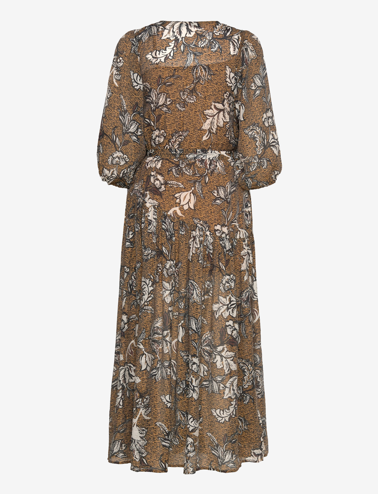 Bruuns Bazaar - DuscleBBHanie dress - sommerkjoler - brown flower print - 2