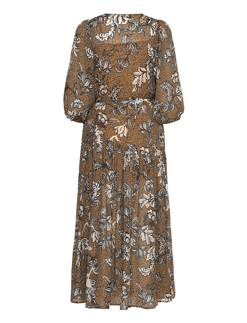 Bruuns Bazaar - DuscleBBHanie dress - suvekleidid - brown flower print - 2