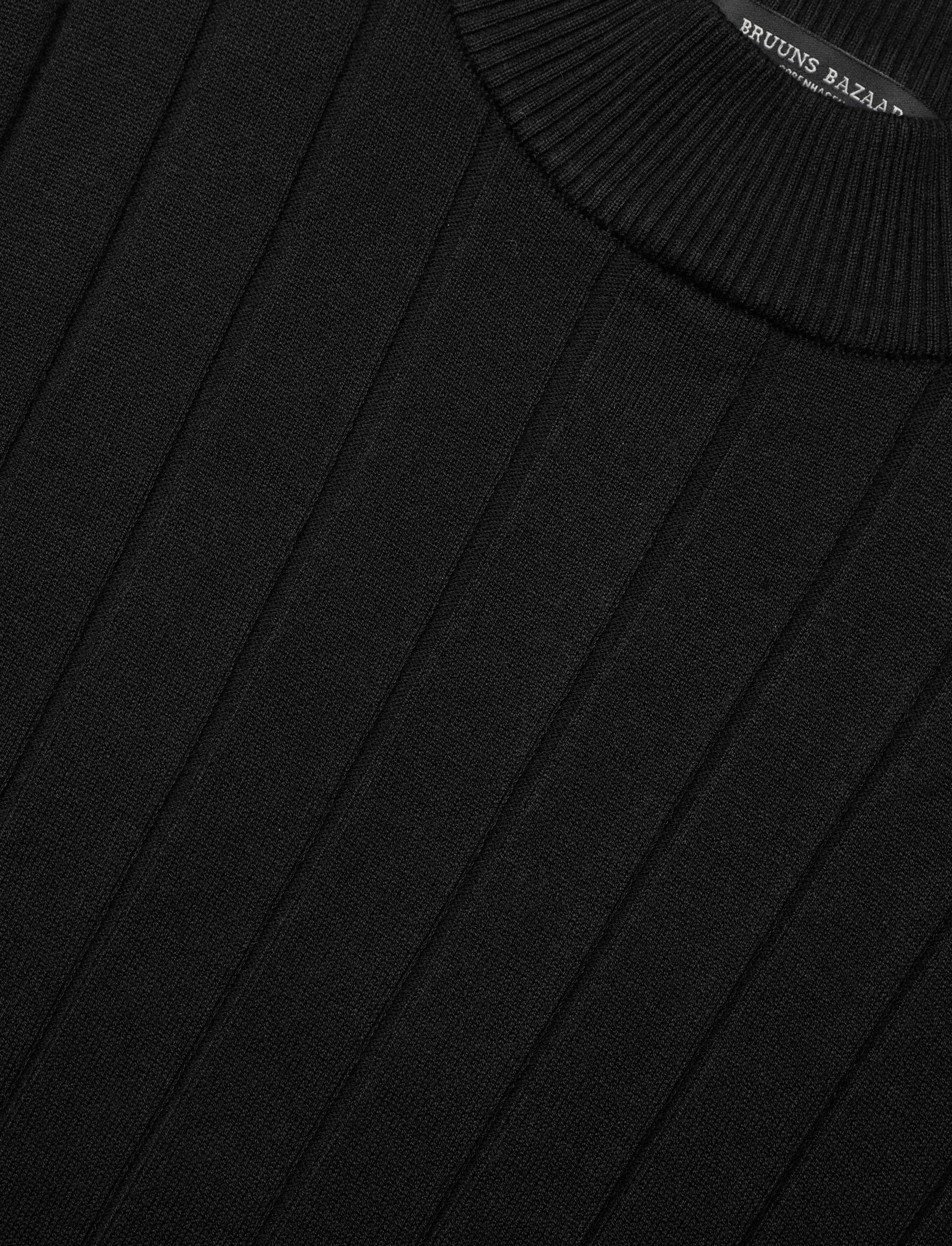 Bruuns Bazaar - AnemoneBBGlady knit - stickade tröjor - black - 2