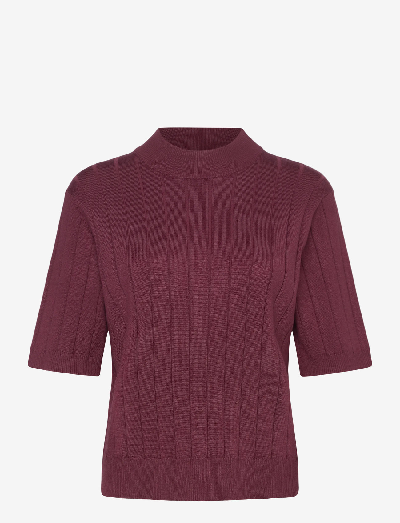 Bruuns Bazaar - AnemoneBBGlady knit - tröjor - bordeaux - 0