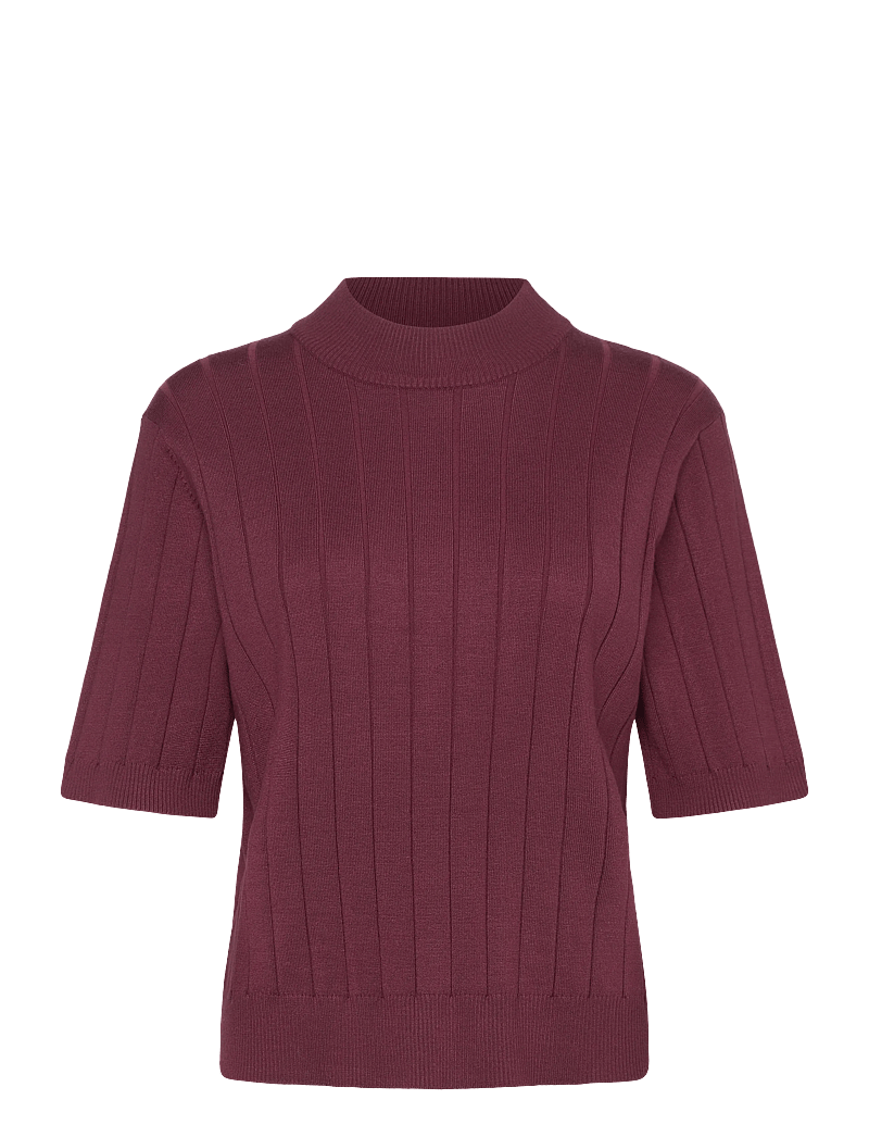 Bruuns Bazaar - AnemoneBBGlady knit - tröjor - bordeaux - 0