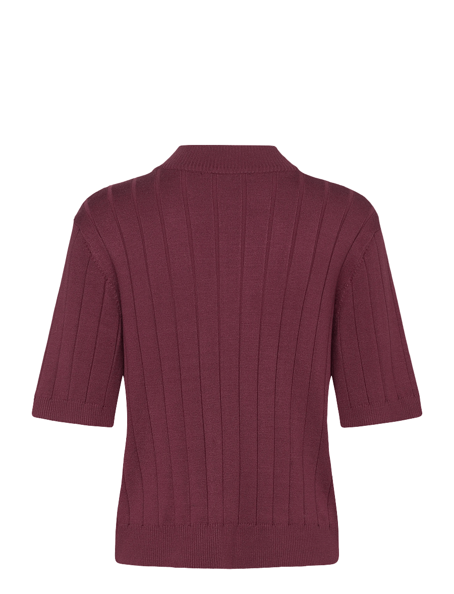 Bruuns Bazaar - AnemoneBBGlady knit - sviitrid - bordeaux - 1