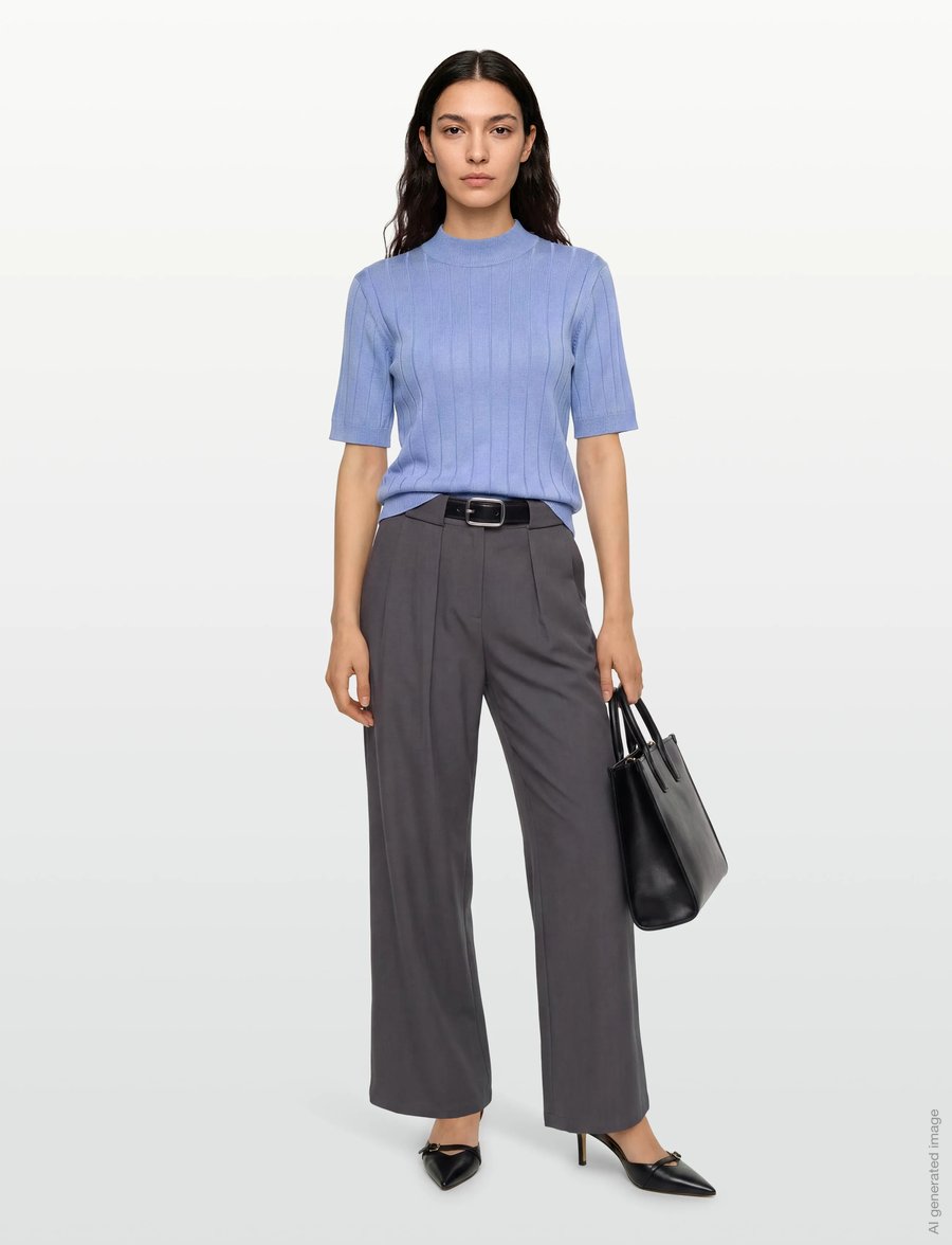 Bruuns Bazaar - AnemoneBBGlady knit - kampsunid - cornflower blue - 0
