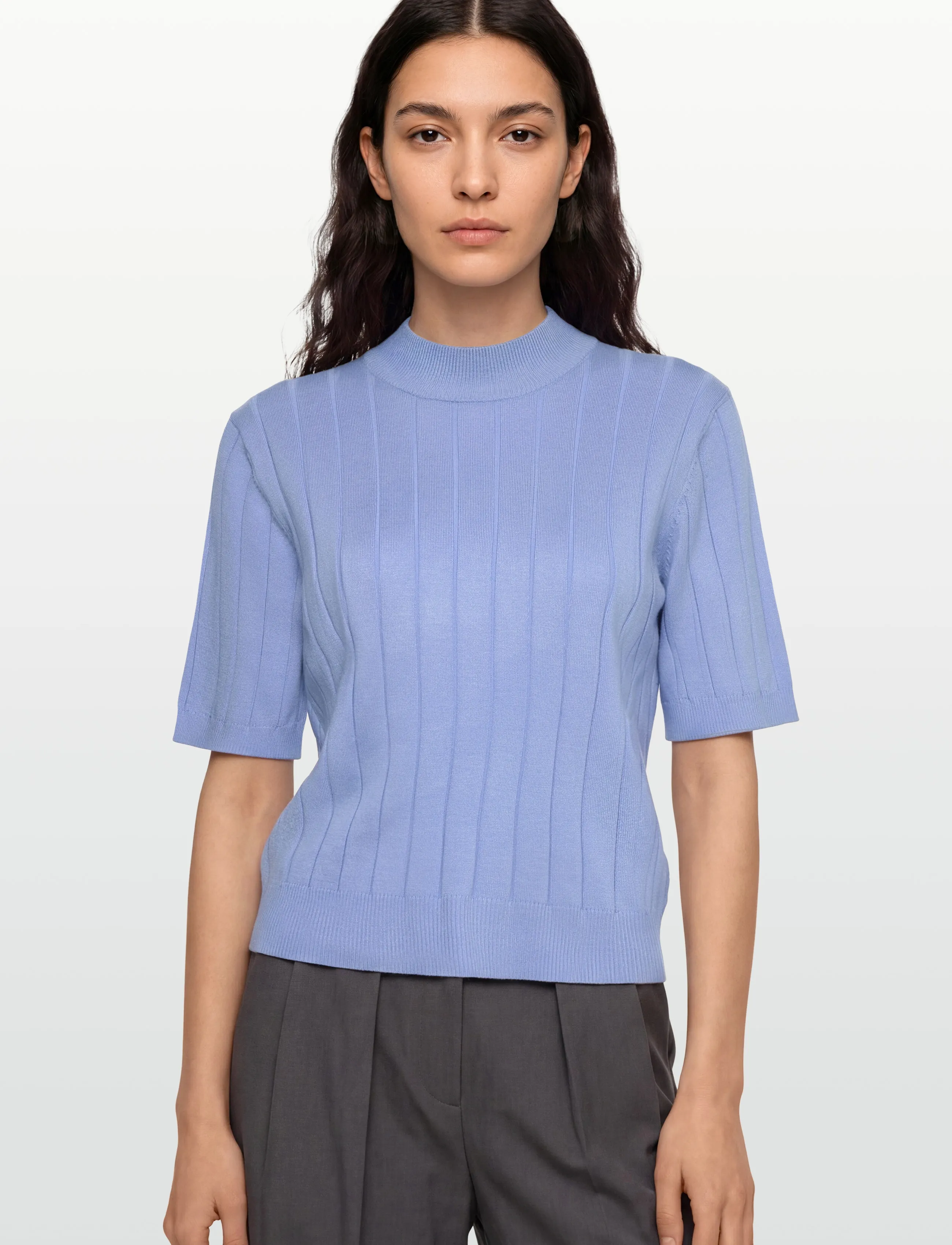 Bruuns Bazaar - AnemoneBBGlady knit - rollkragenpullover - cornflower blue - 3