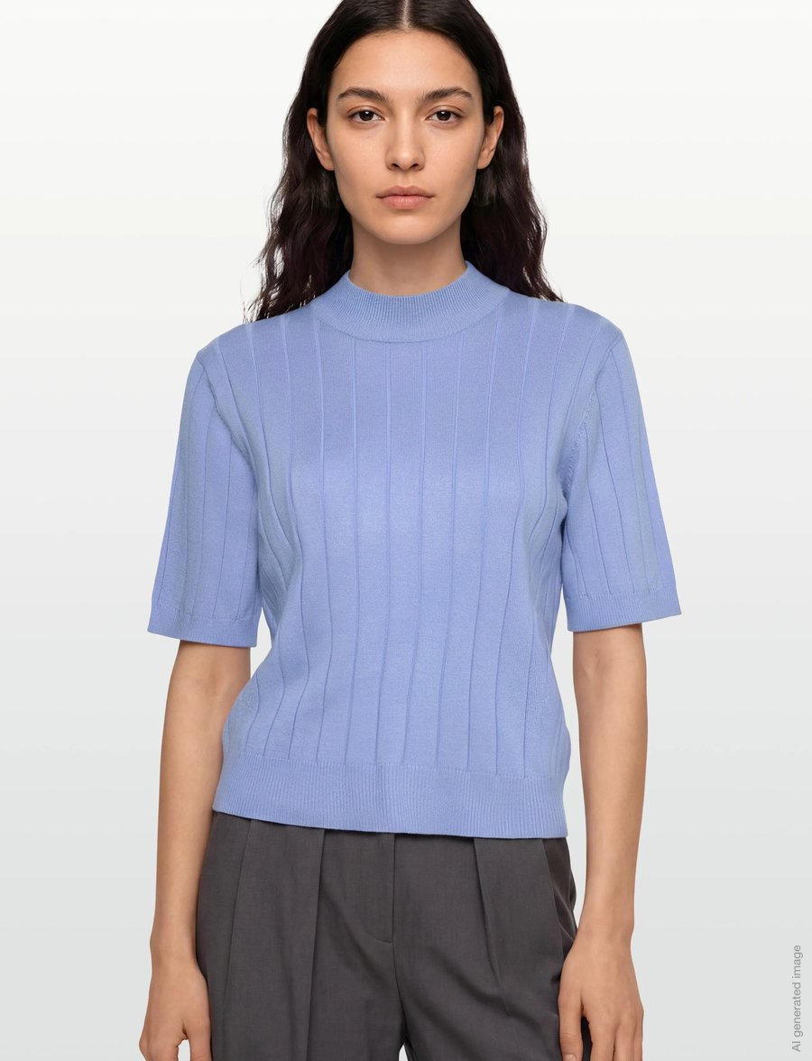 Bruuns Bazaar - AnemoneBBGlady knit - kampsunid - cornflower blue - 3
