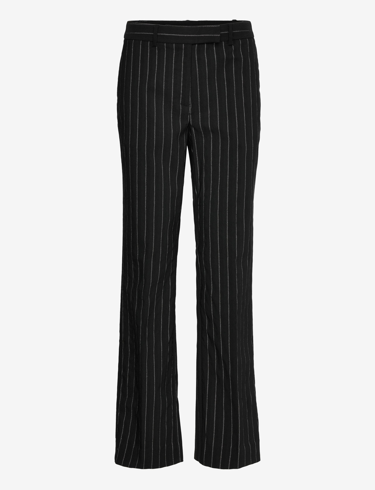 Bruuns Bazaar - DecumariaBBCigga pants - formell - black with lurex - 0