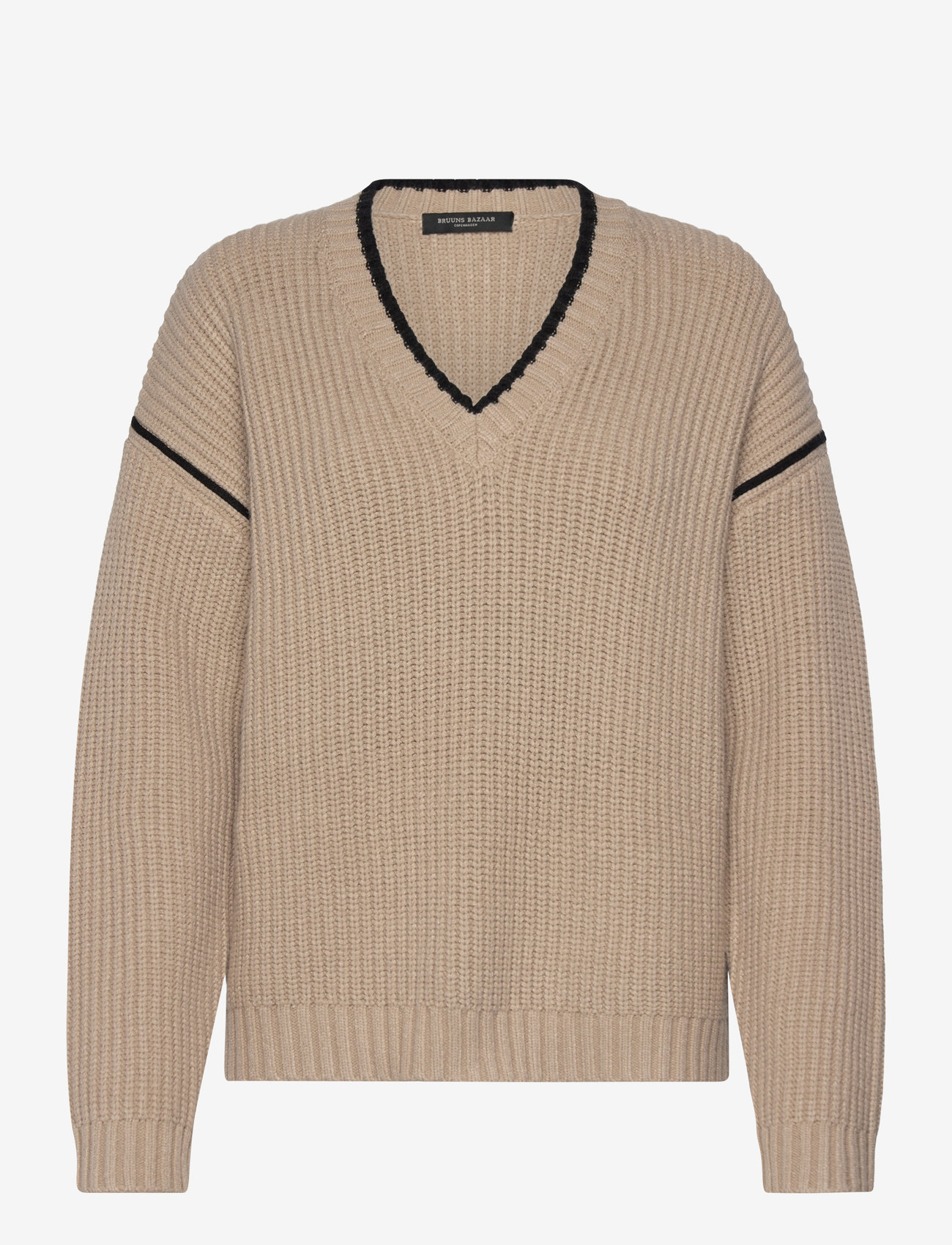 Bruuns Bazaar - SimonaBBBenia knit - autumn clothing - plaza taupe - 0