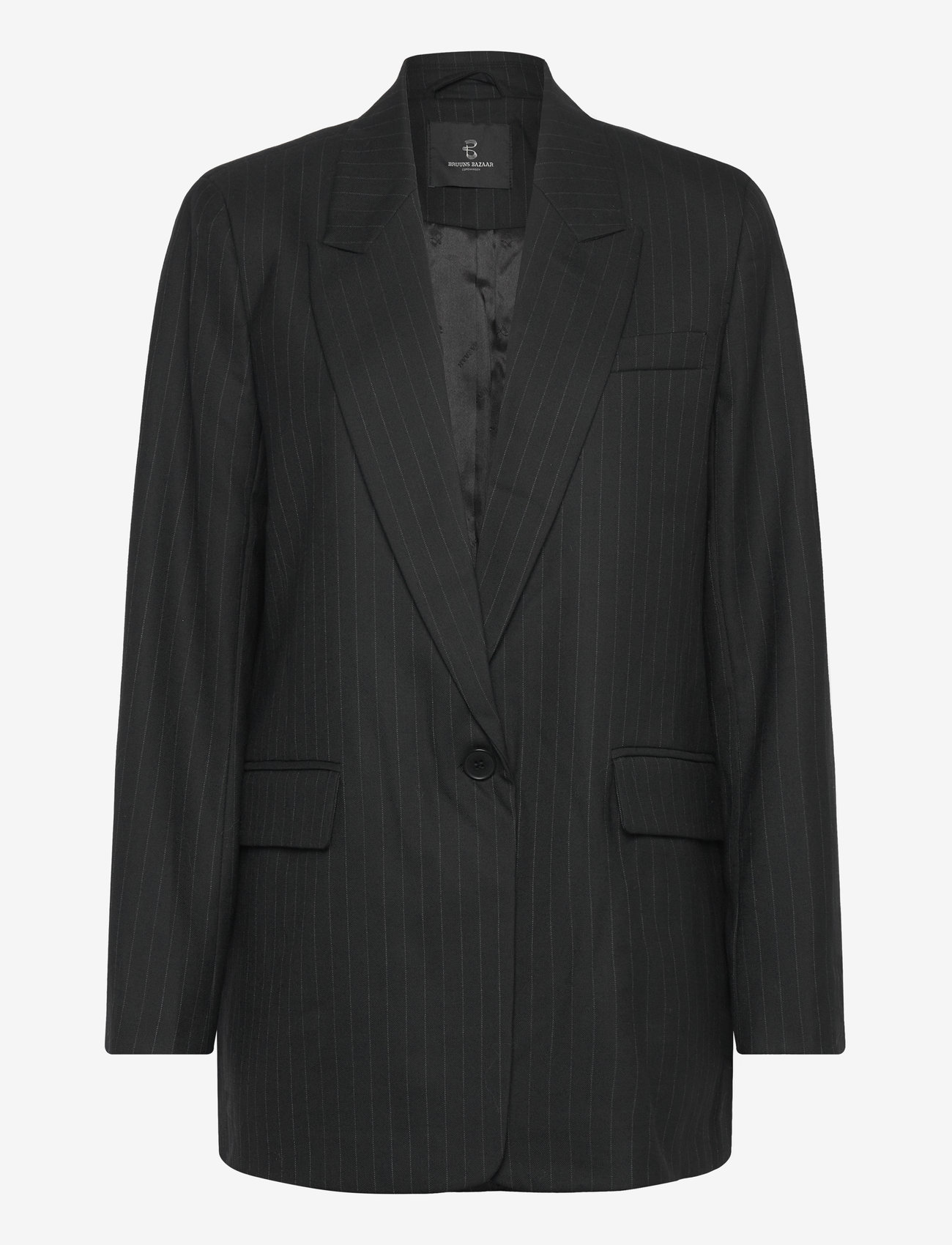Bruuns Bazaar - BillBBFrida blazer - black pinstripe - 0