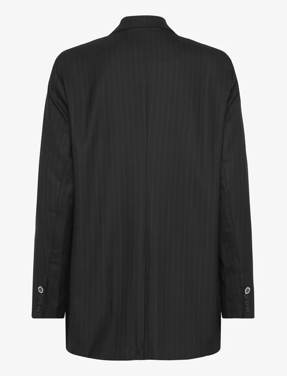 Bruuns Bazaar - BillBBFrida blazer - enkeltradede blazere - black pinstripe - 2