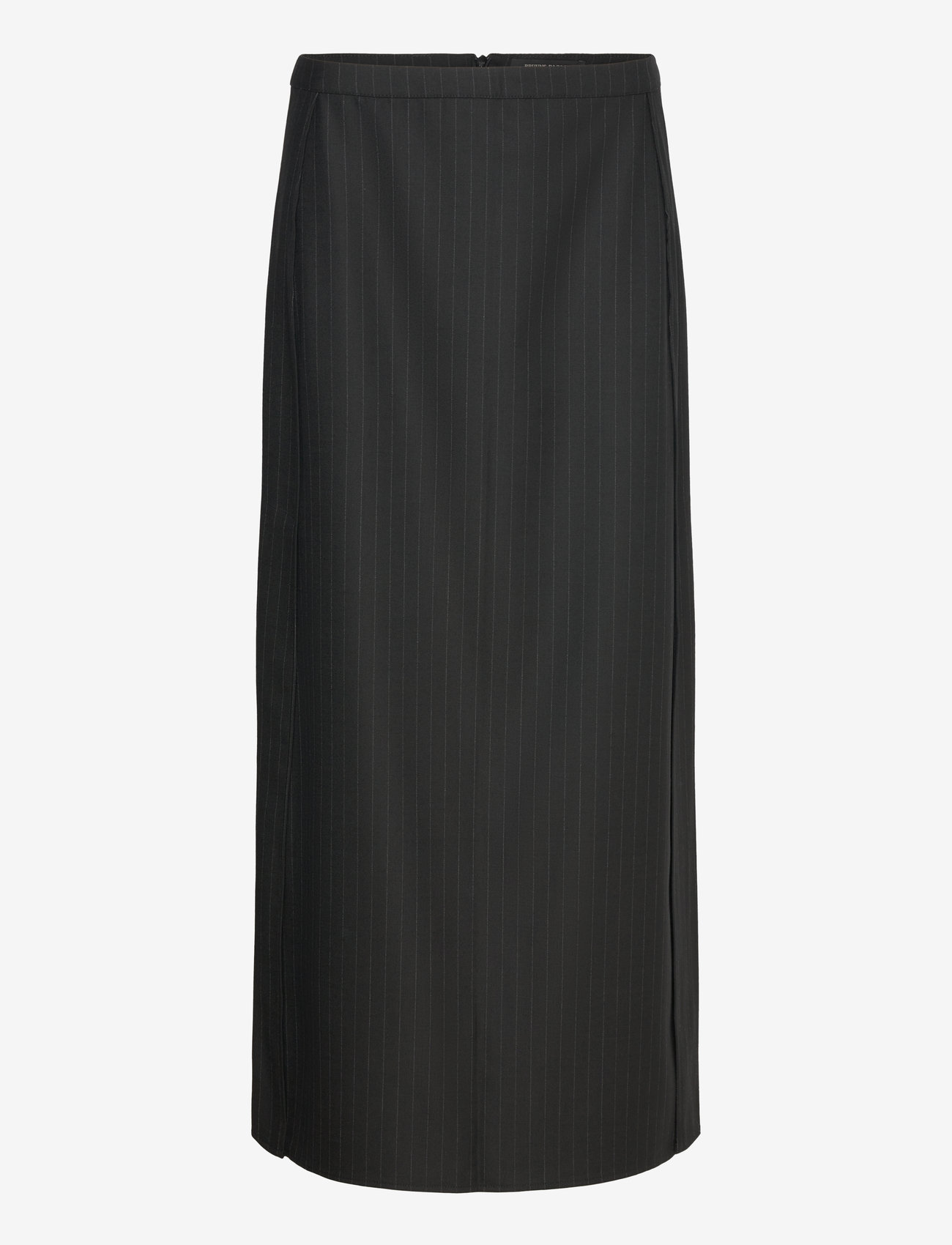 Bruuns Bazaar - BillBBMaian skirt - autumn clothing - black pinstripe - 0