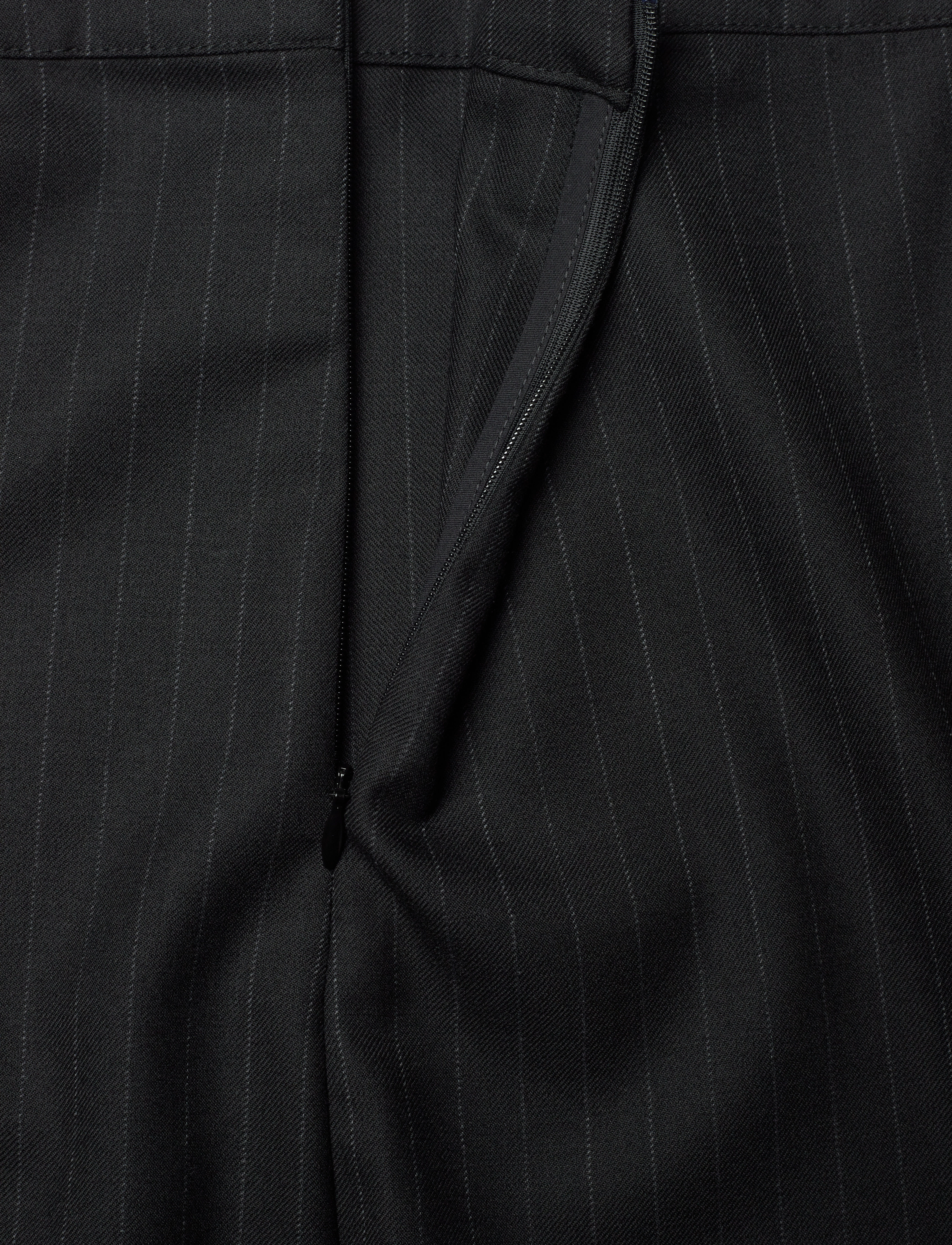 Bruuns Bazaar - BillBBMaian skirt - midiseelikud - black pinstripe - 5