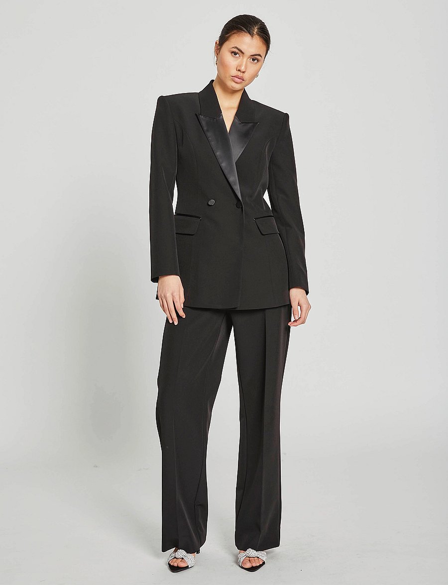 Bruuns Bazaar - RubysusBBEleza pants - habitbukser - black - 0