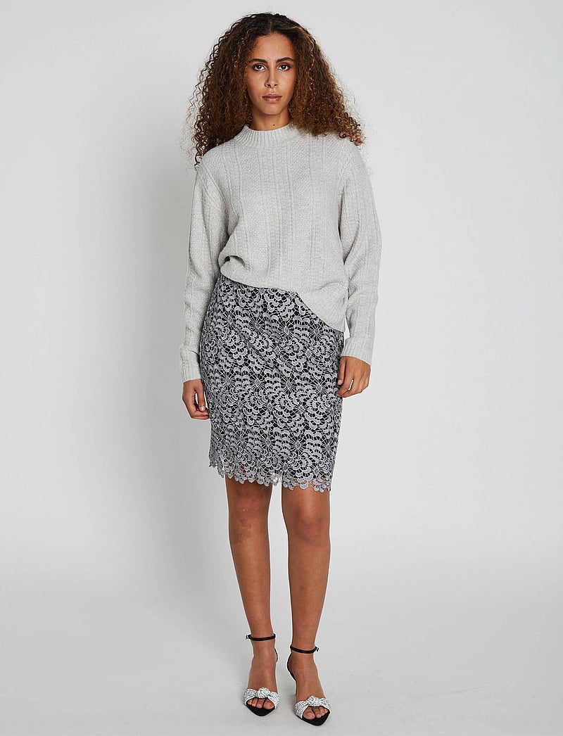 Bruuns Bazaar - IxiaBBJoana skirt - kurze röcke - grey - 0