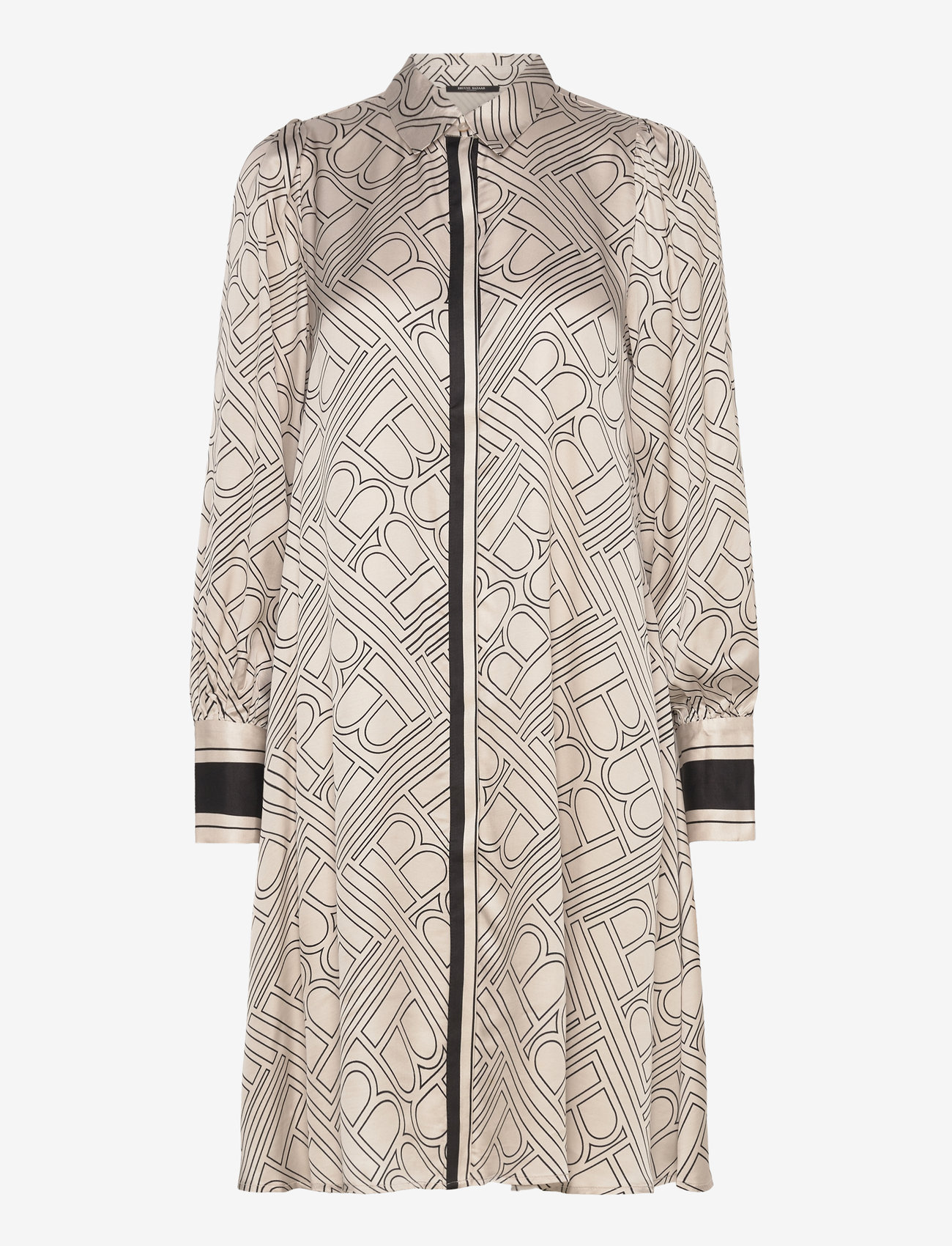 Bruuns Bazaar - FloretBBBecca dress - hemdkleider - light logo print - 1
