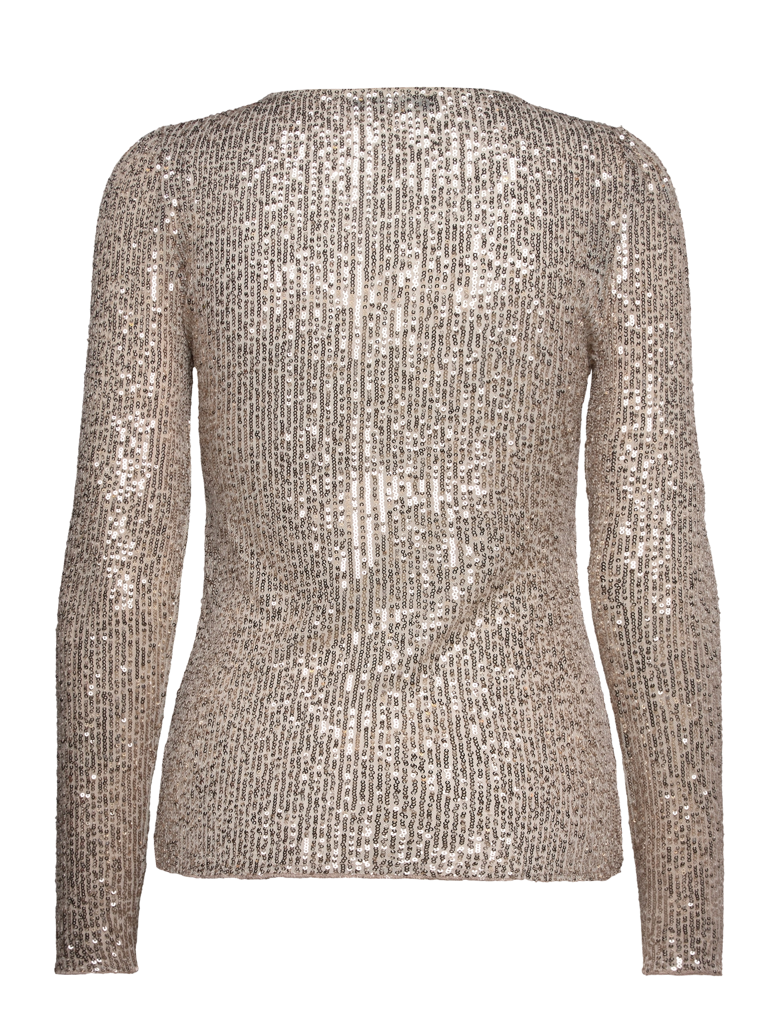 Bruuns Bazaar - IlexBBRound neck - långärmade blusar - silver grey - 2