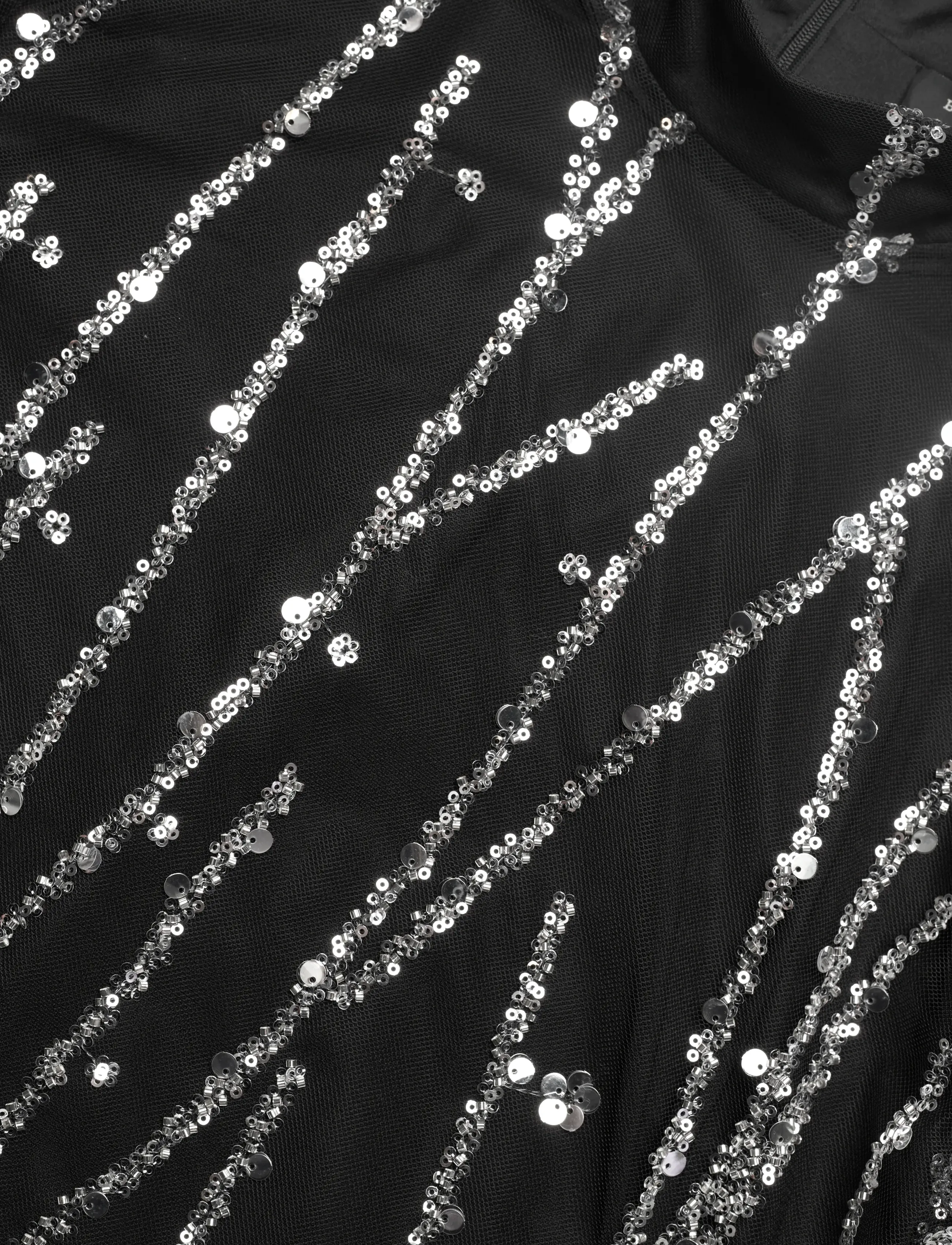 Bruuns Bazaar - DaffiBBIgnaras blouse - langærmede bluser - black w silver - 2