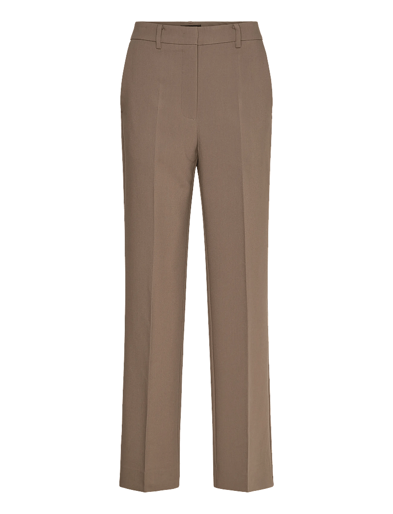 Bruuns Bazaar - CindySusBBEleza pants - straight leg trousers - morel - 1