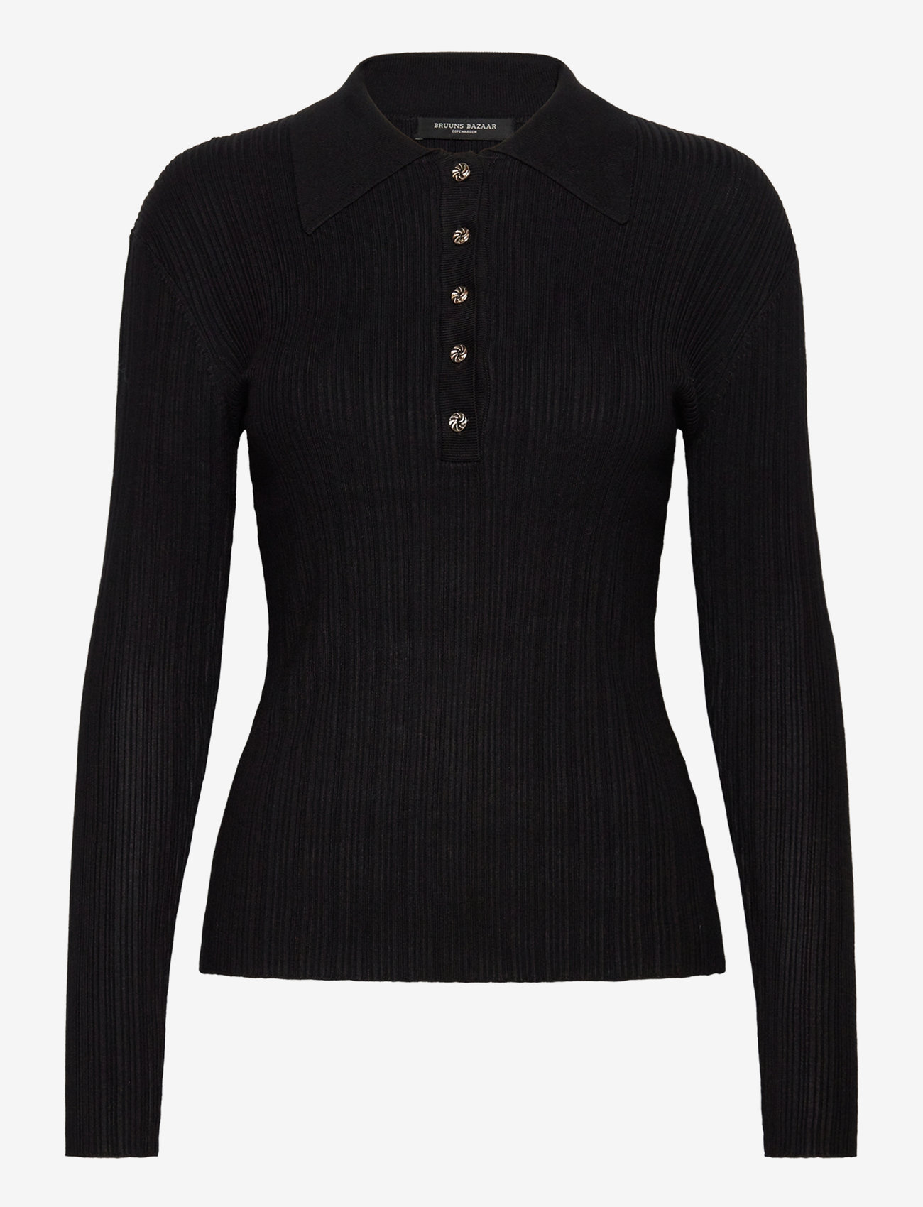 Bruuns Bazaar - AnemoneBBCathrin knit blouse - black - 0