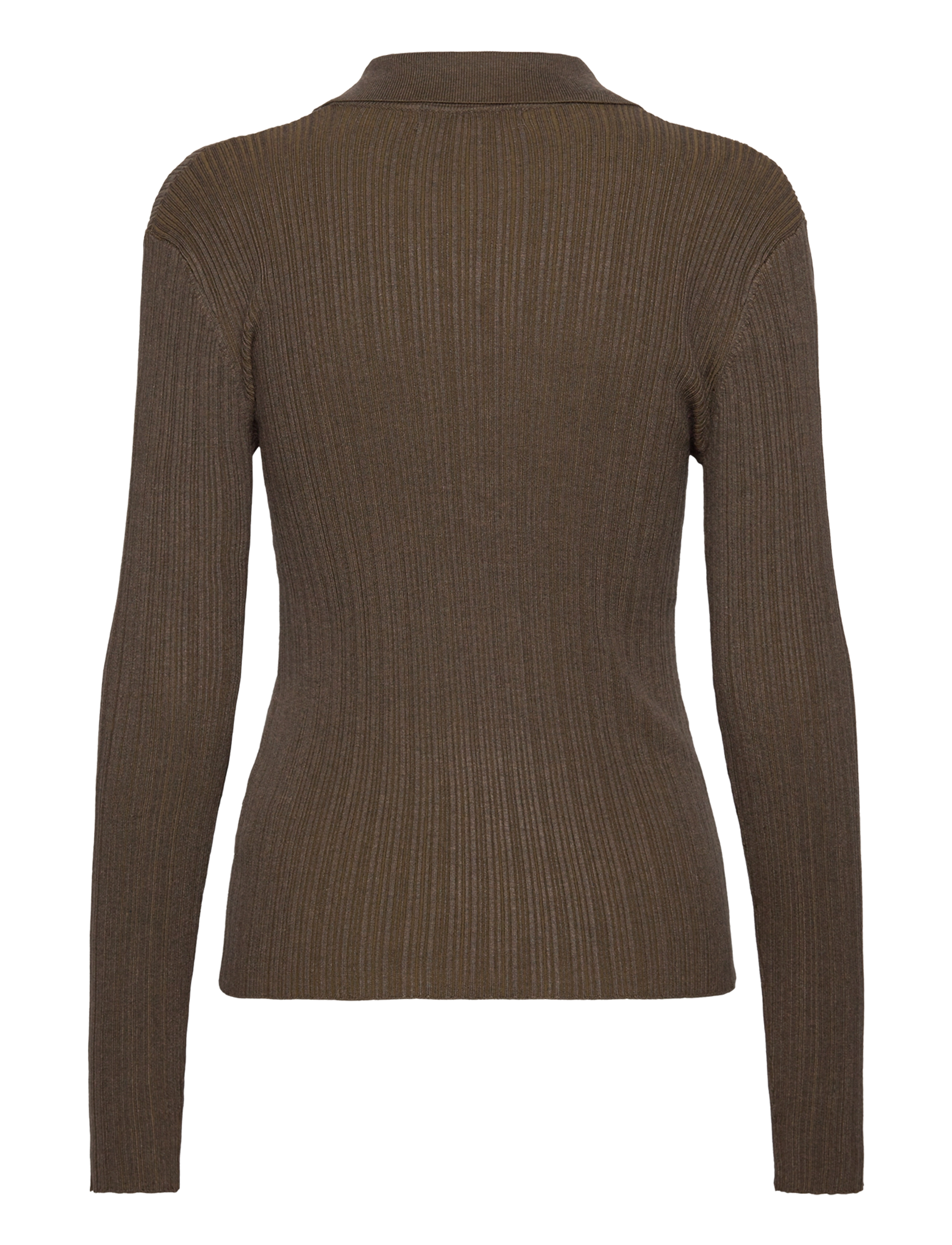 Bruuns Bazaar - AnemoneBBCathrin knit blouse - shitake melange - 1