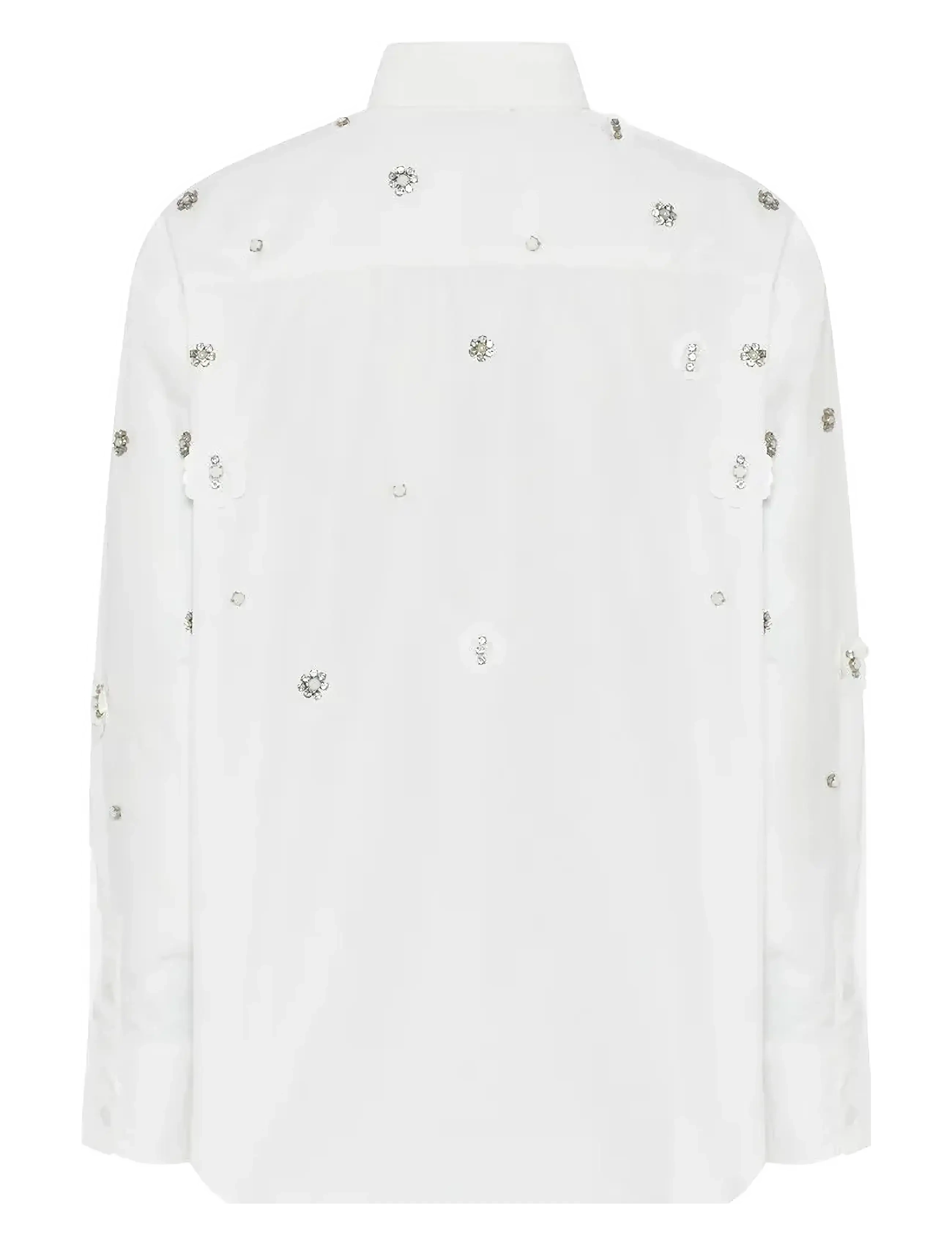 Bruuns Bazaar - ChrisoulaBBBeia shirt - pikkade varrukatega pluusid - snow white - 2