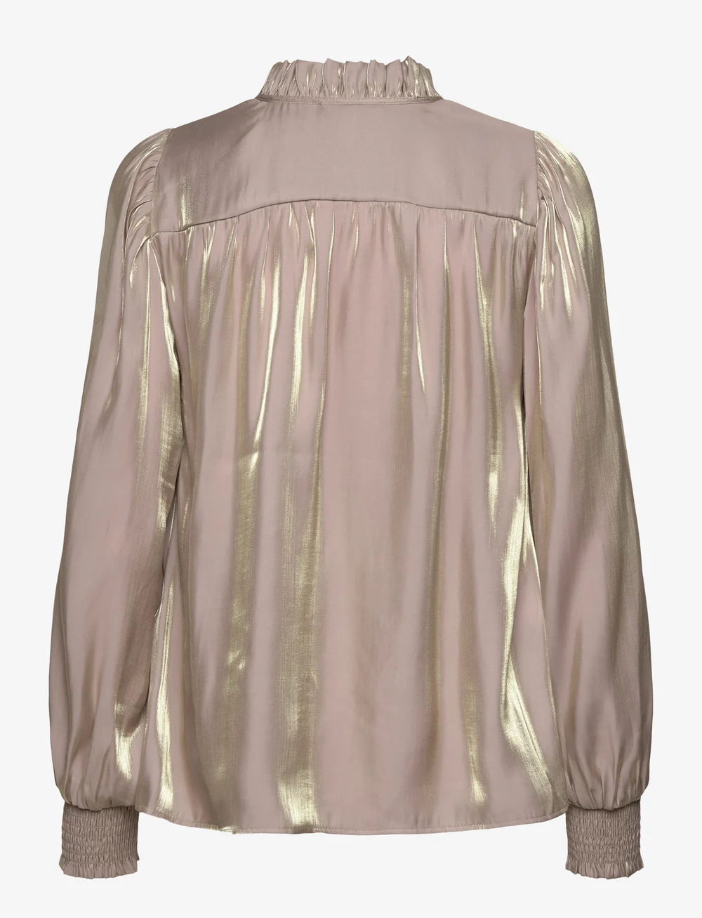 Bruuns Bazaar - KassianiBBHarrietta shirt - long sleeved blouses - gold sand - 1