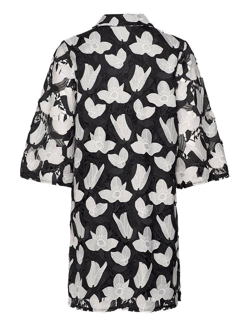 Bruuns Bazaar - BellflowerBBIgnon dress - hemdkleider - black/white - 1