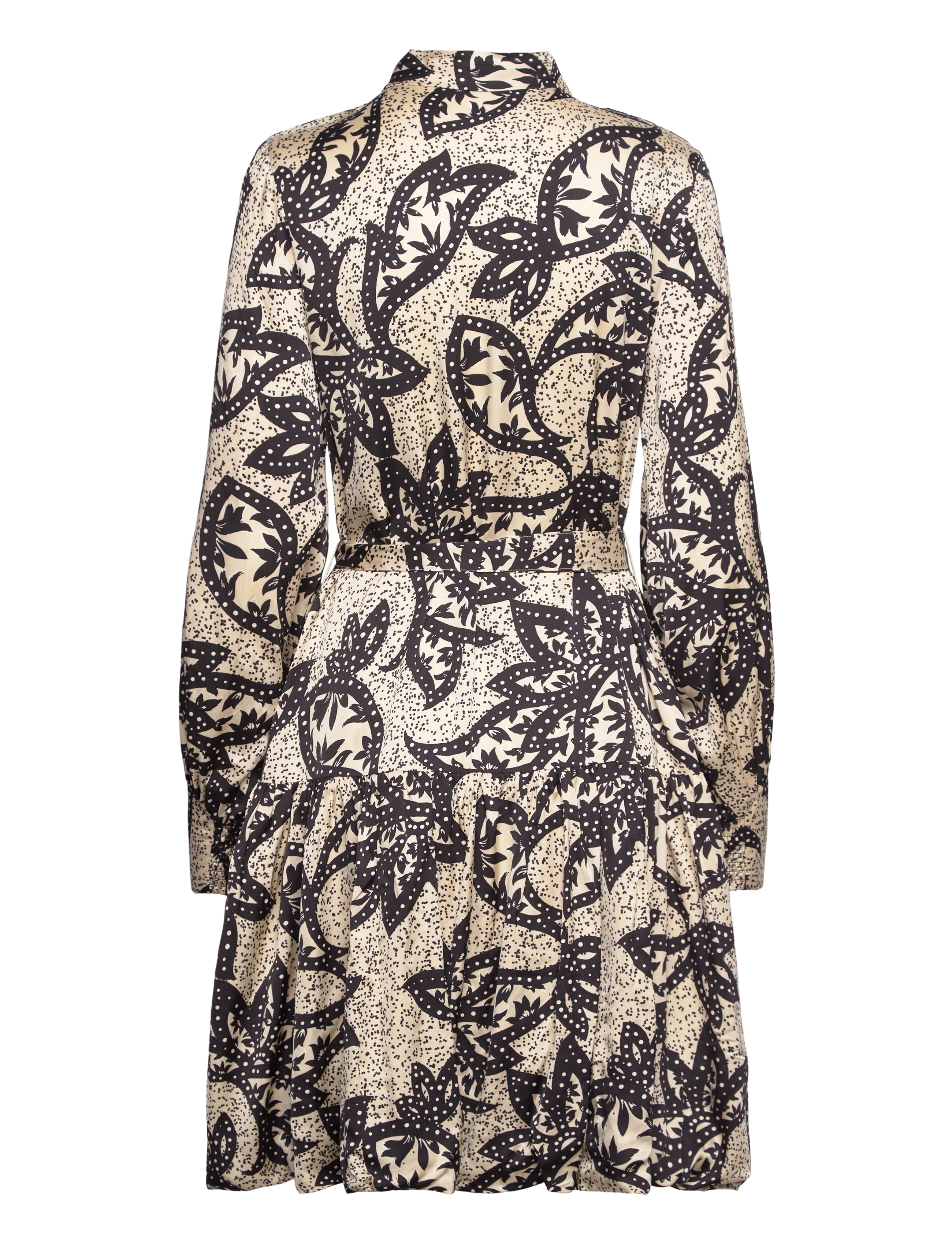 Bruuns Bazaar - FloretBBAvril dress - lyhyet mekot - sand print - 1