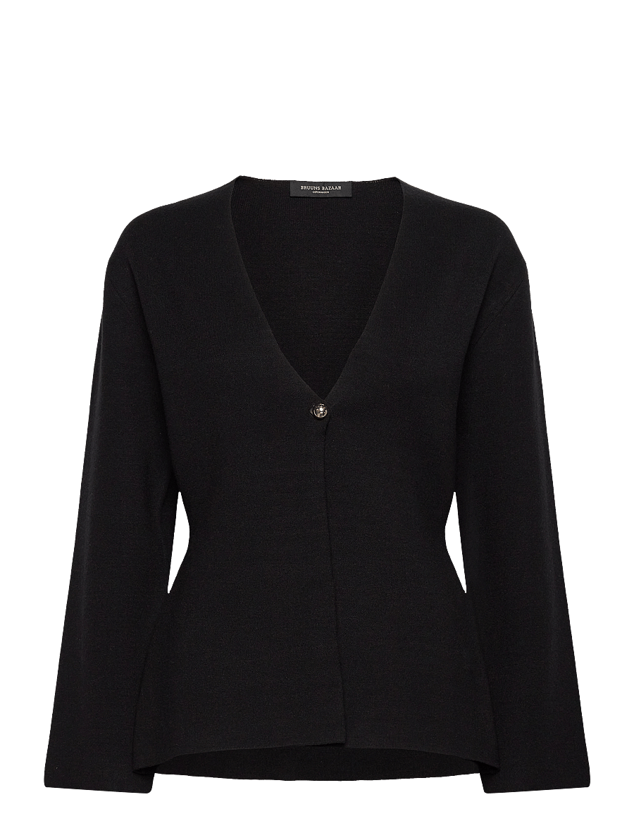 Bruuns Bazaar - SimonaBBAljin knit - koftor - black - 0