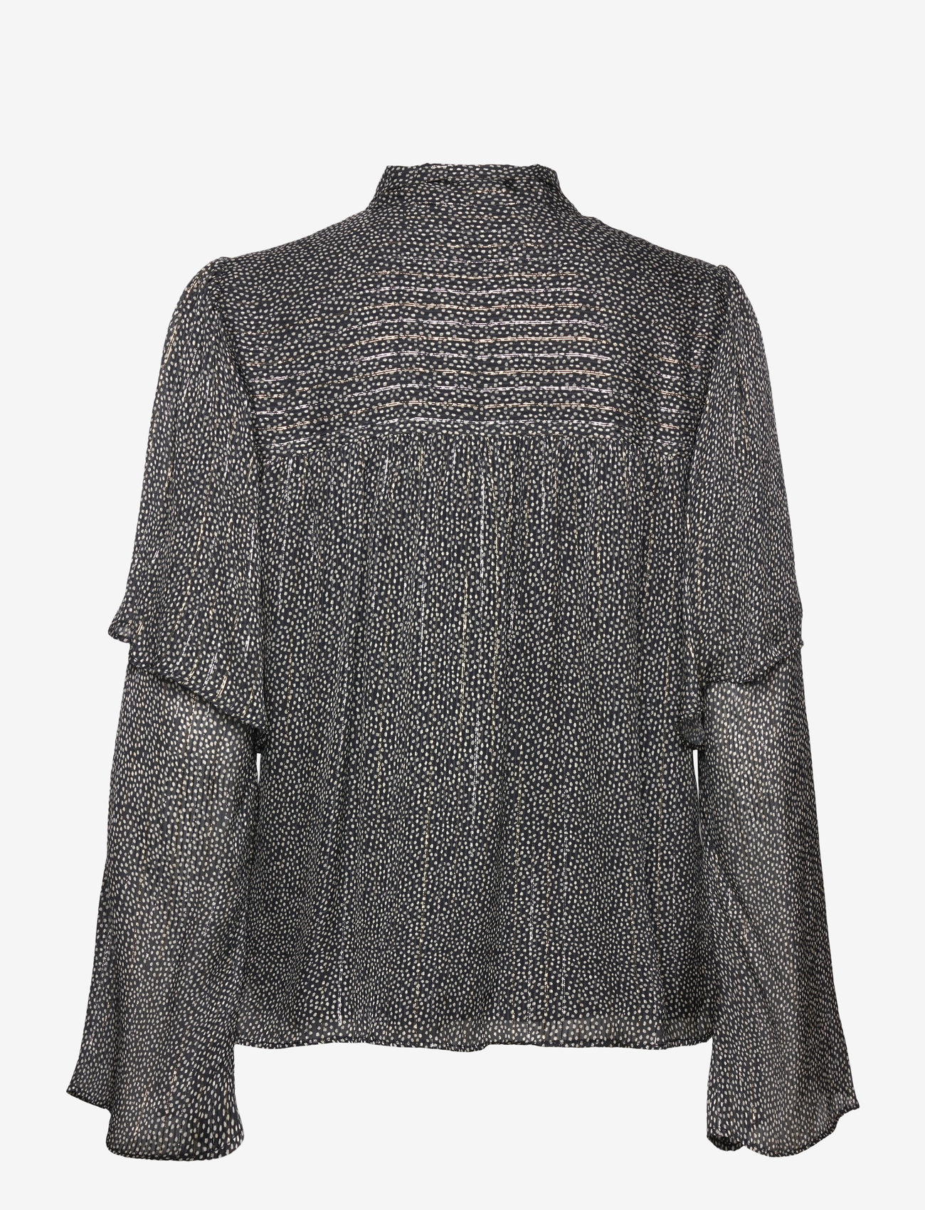 Bruuns Bazaar - LaurusBBPina blouse - langärmlige blusen - black  print - 1