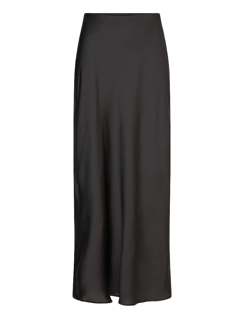 Bruuns Bazaar - AcaciaBBJoanelle skirt - satinnederdele - black - 1