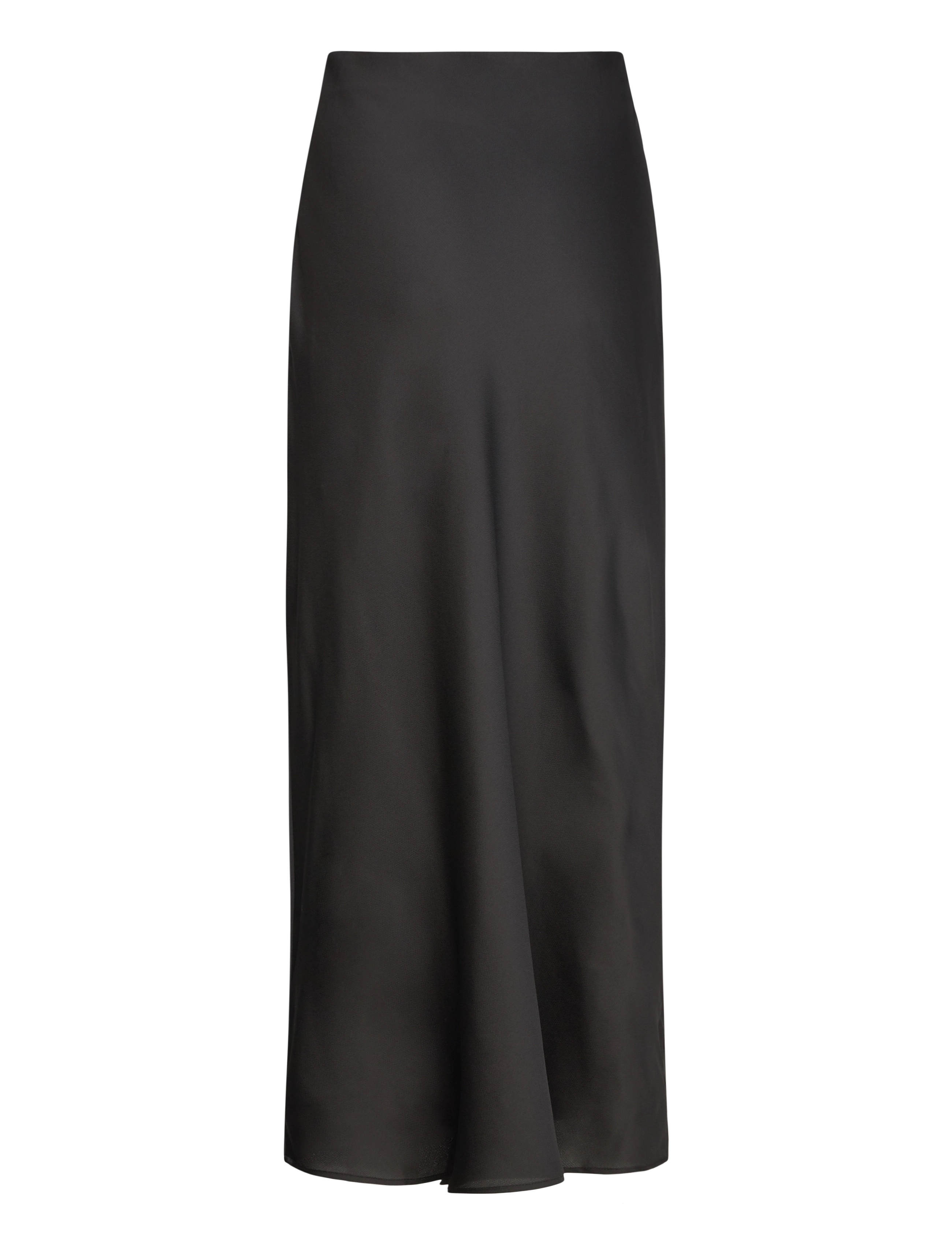 Bruuns Bazaar - AcaciaBBJoanelle skirt - satin skirts - black - 2
