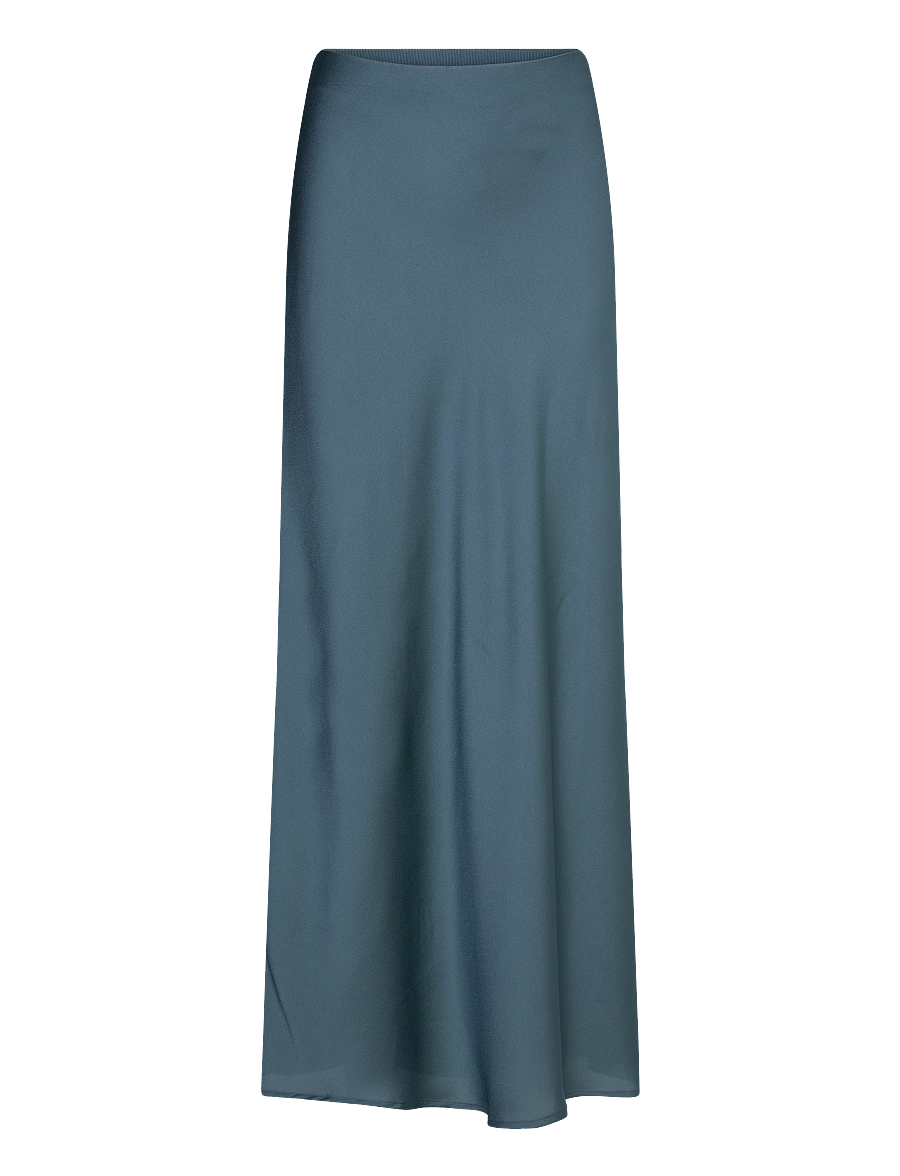 Bruuns Bazaar - AcaciaBBJoanelle skirt - satinröcke - indian teal - 0