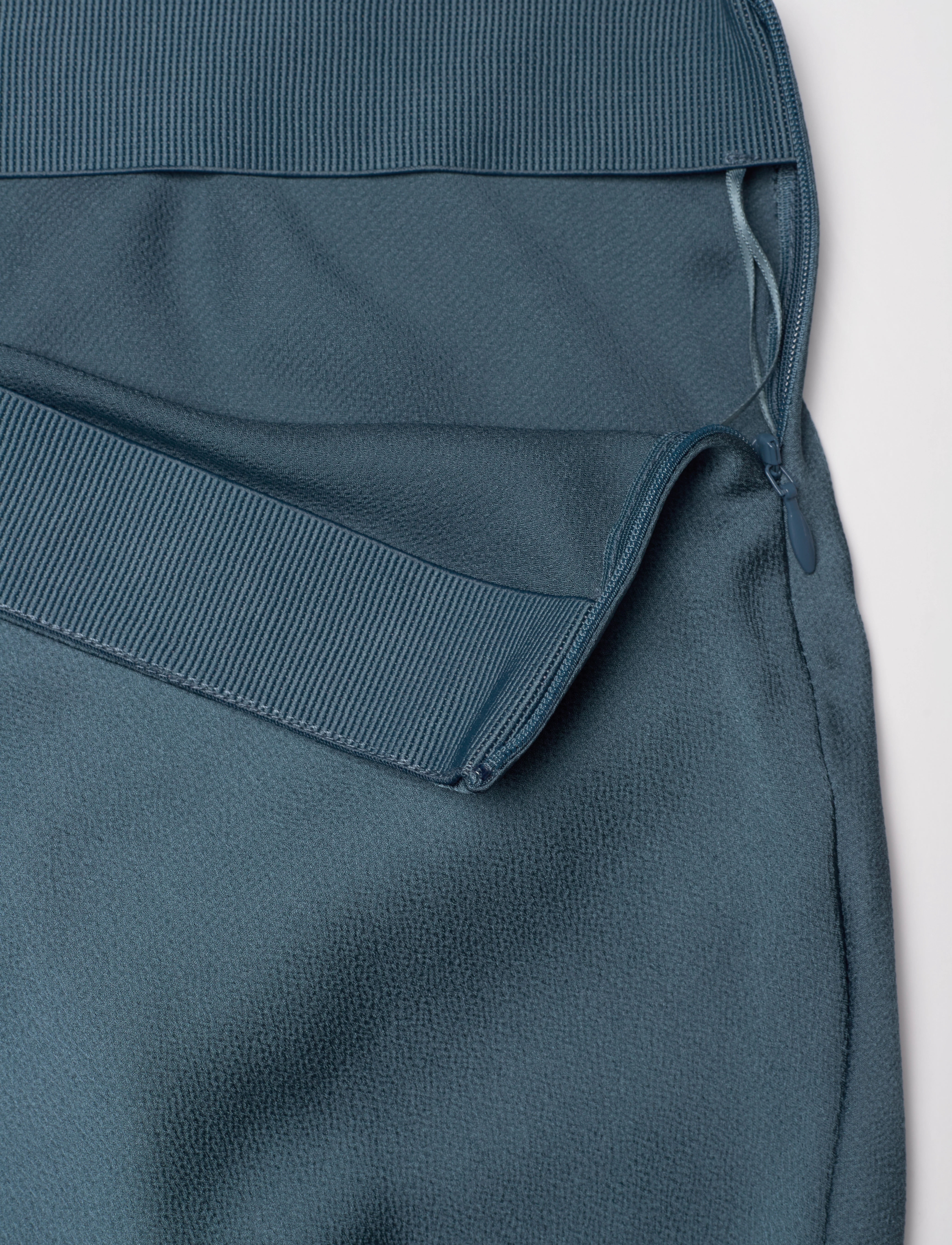 Bruuns Bazaar - AcaciaBBJoanelle skirt - satinnederdele - indian teal - 2