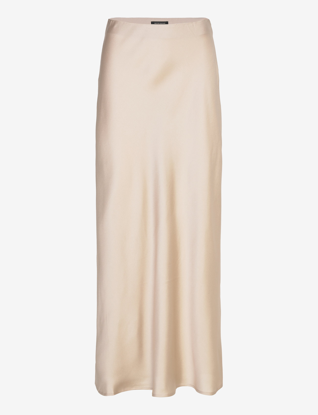 Bruuns Bazaar - AcaciaBBJoanelle skirt - satīna svārki - silver cloud - 0