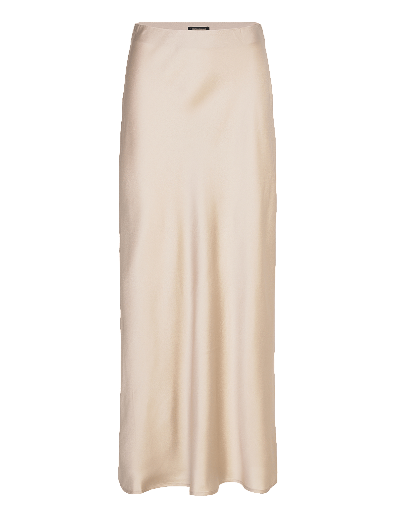 Bruuns Bazaar - AcaciaBBJoanelle skirt - satīna svārki - silver cloud - 0