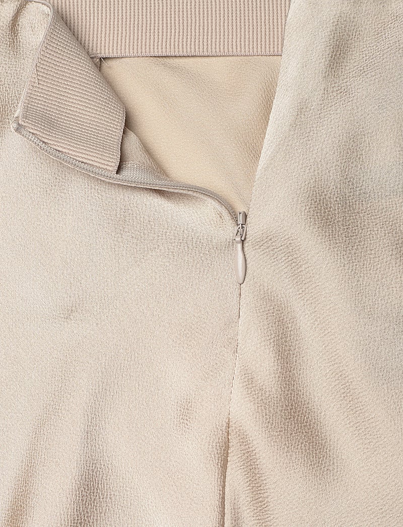 Bruuns Bazaar - AcaciaBBJoanelle skirt - satīna svārki - silver cloud - 2