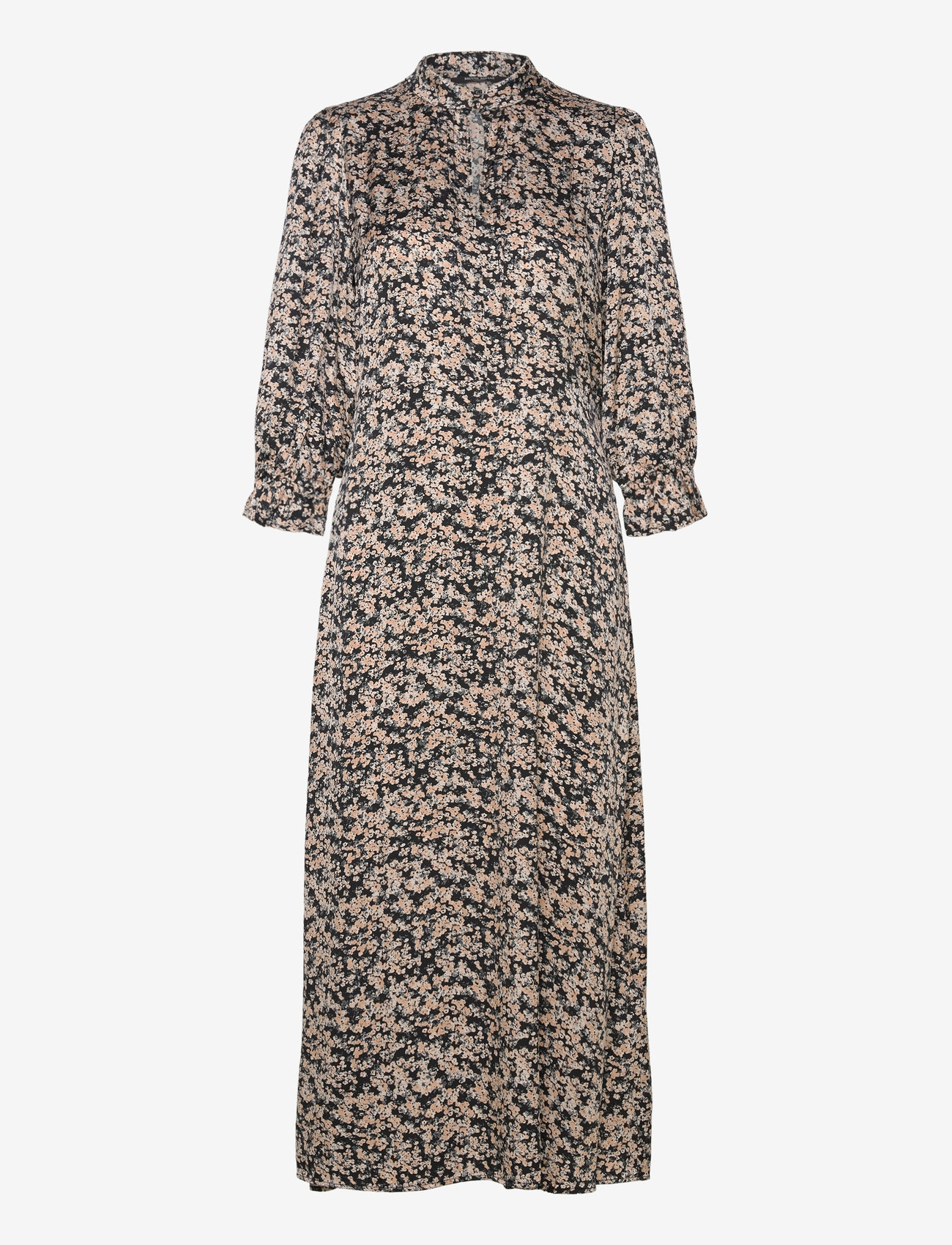 Bruuns Bazaar - FloretBBClarena dress - sommerkjoler - sand black - 0