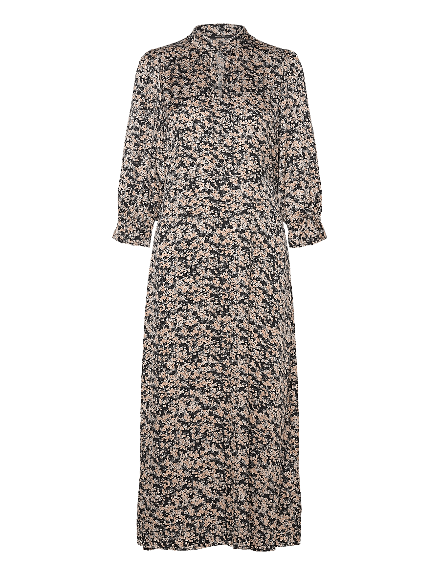 Bruuns Bazaar - FloretBBClarena dress - kesämekot - sand black - 0